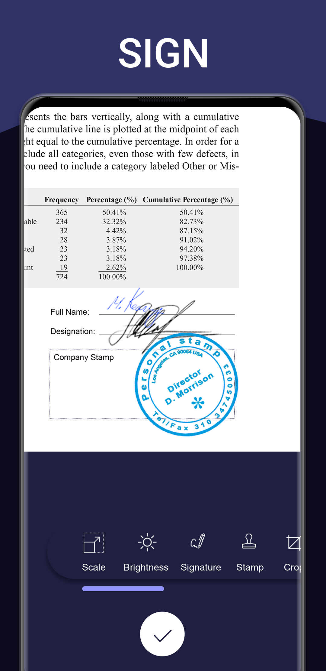 اسکرین شات 5 برنامه PDF Scanner App, Document Scan