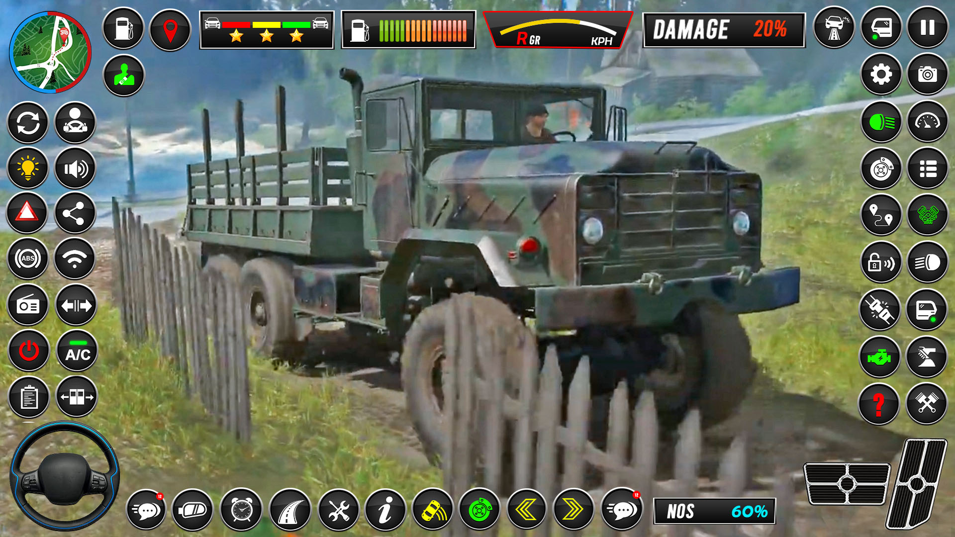 اسکرین شات 5 بازی US Army Transporter Truck Game