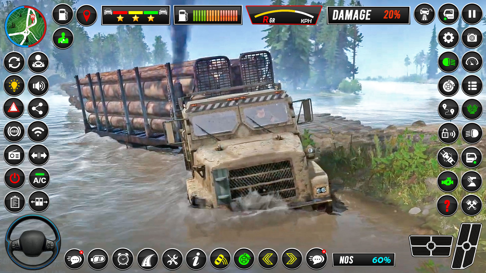 اسکرین شات 4 بازی US Army Transporter Truck Game