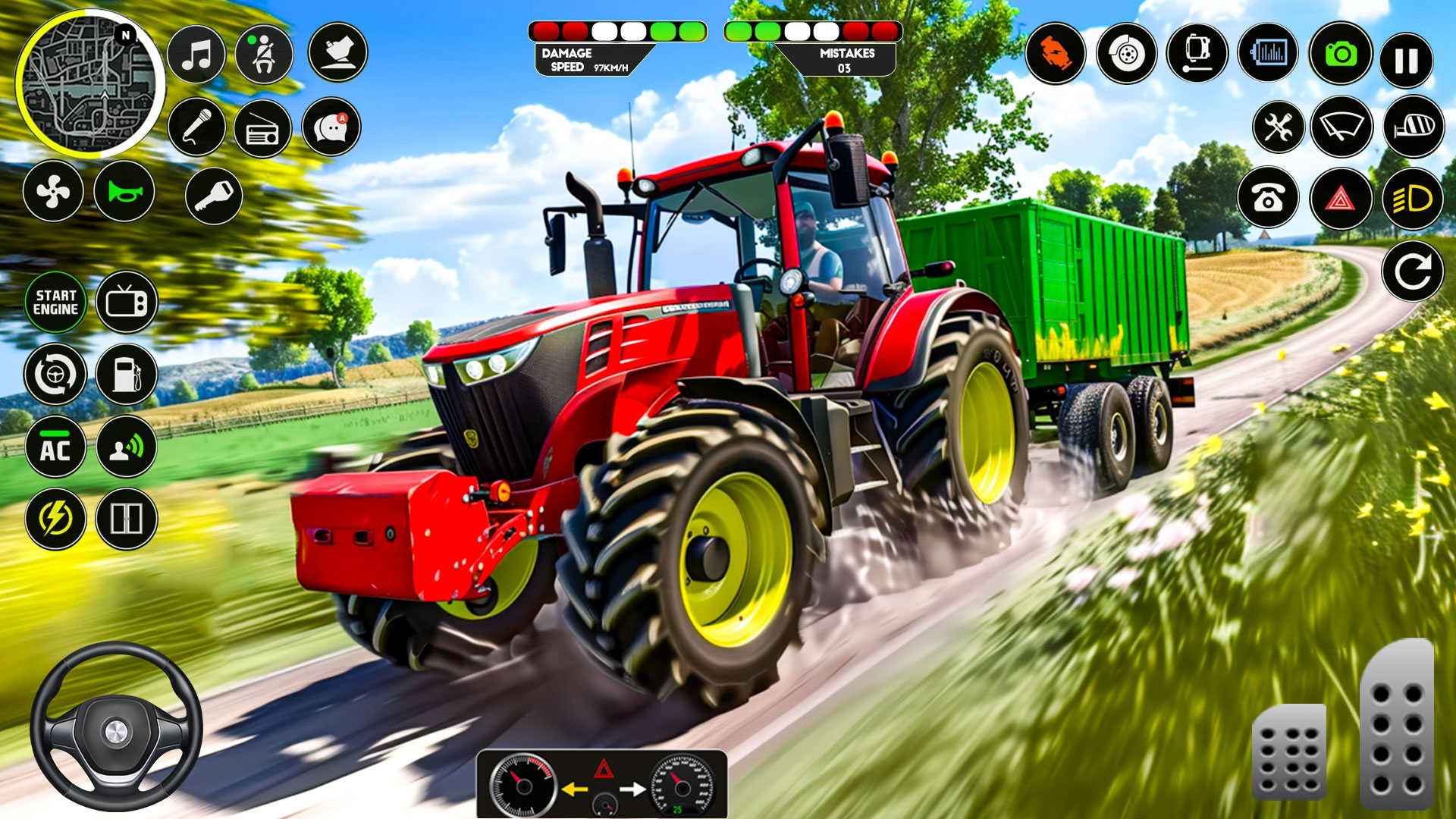 اسکرین شات 2 بازی Farming Tractor Games 2023