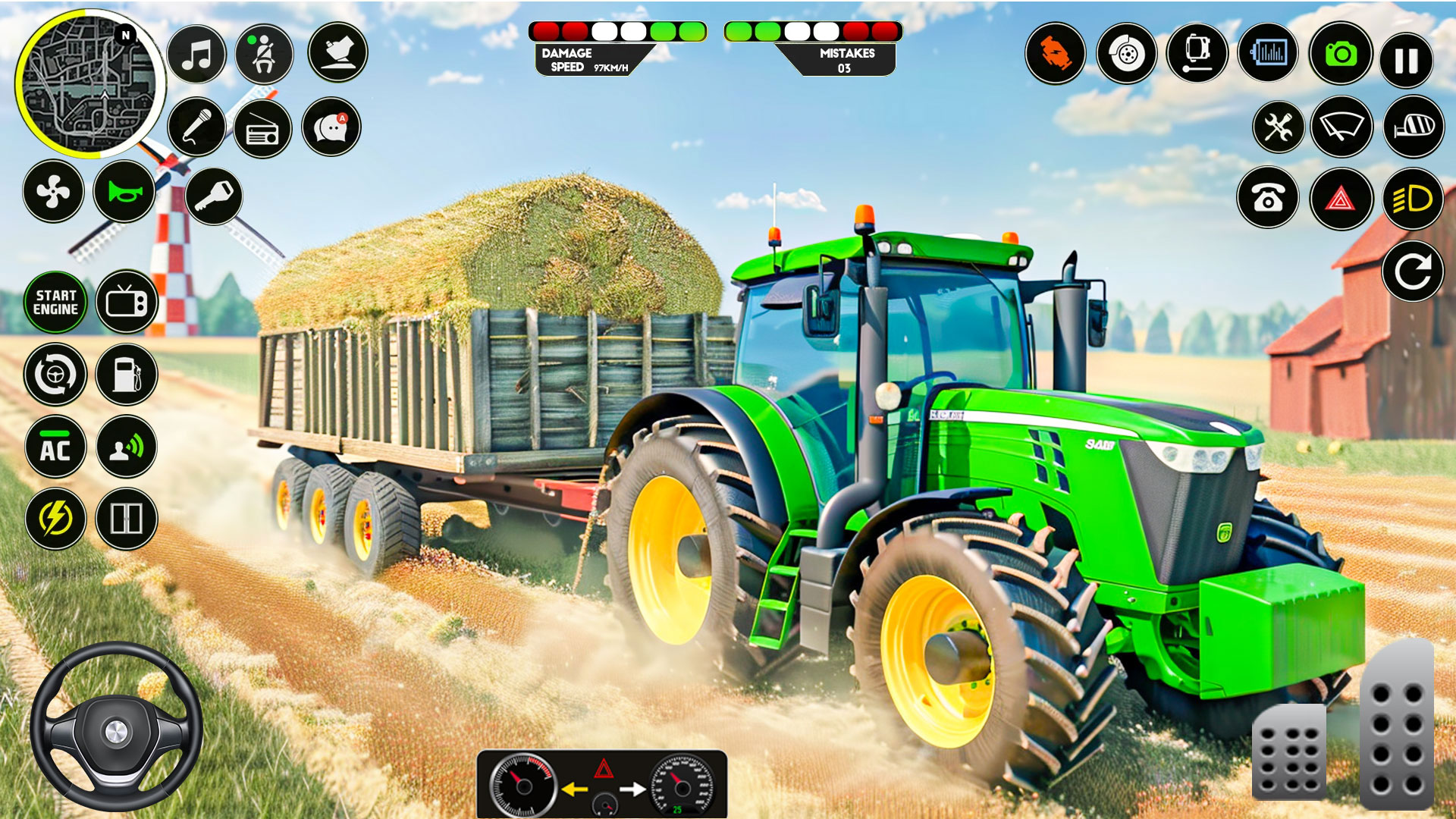 اسکرین شات 3 بازی Farming Tractor Games 2023