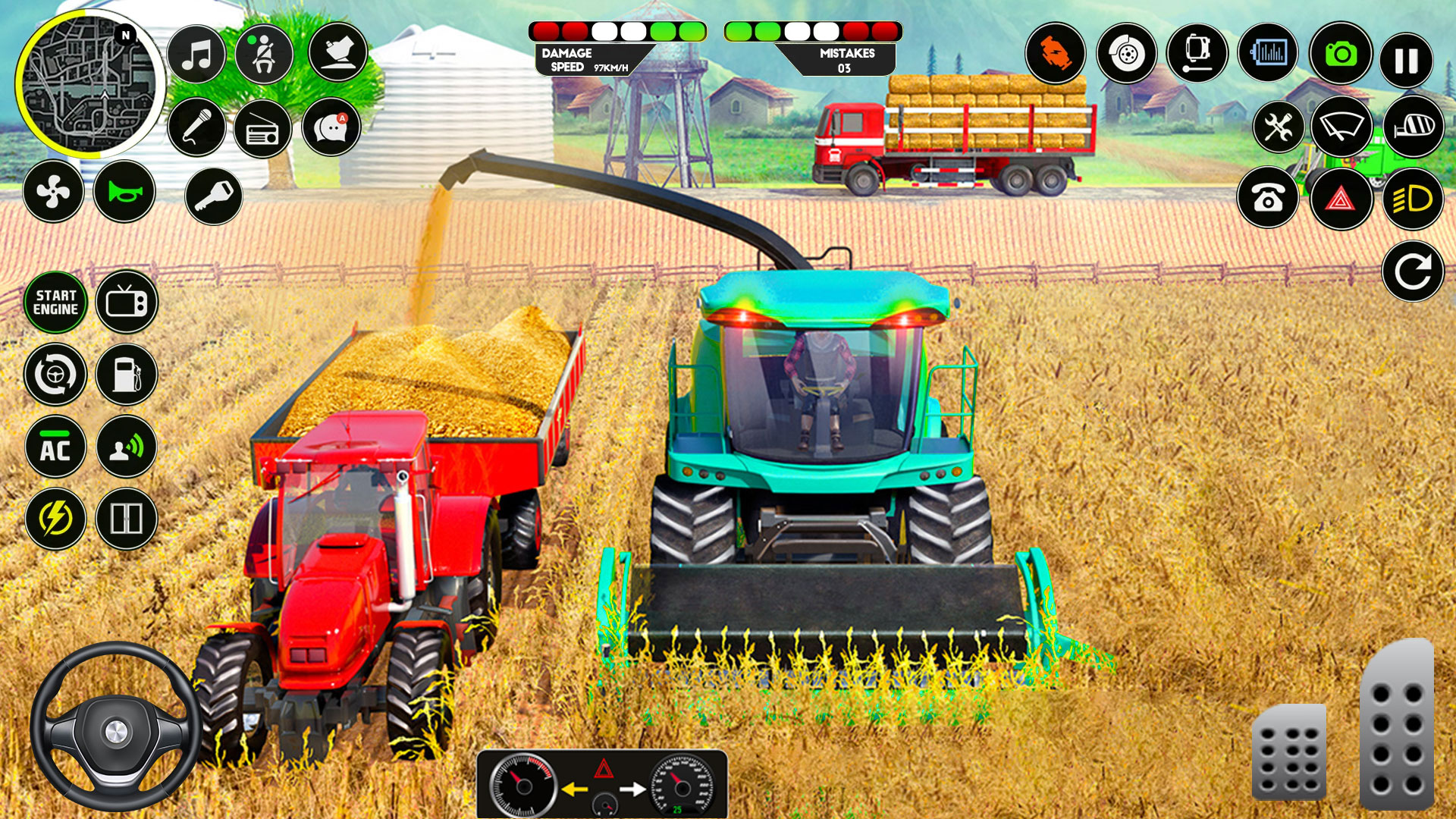 اسکرین شات 1 بازی Farming Tractor Games 2023