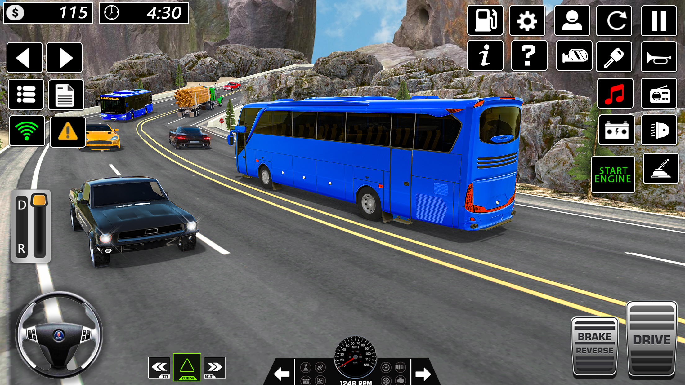 اسکرین شات 8 برنامه Coach Bus Simulator 3D Driving