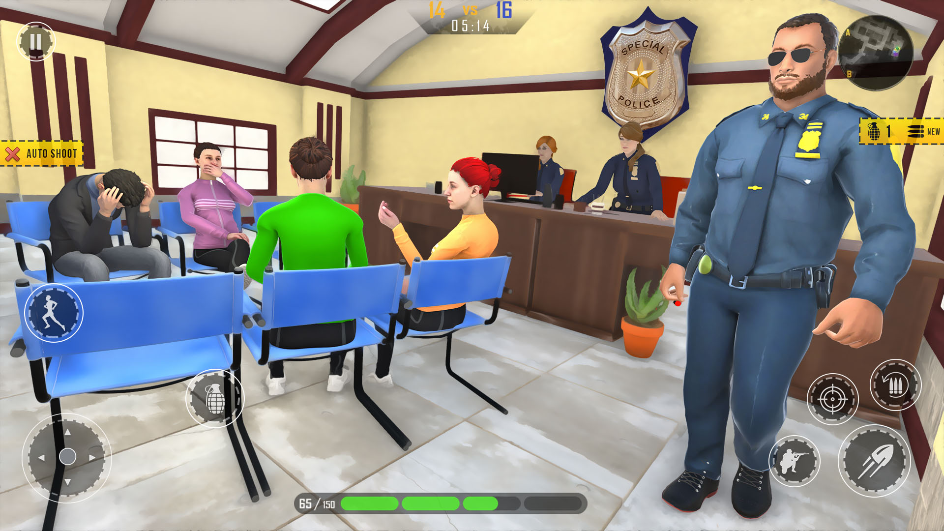 اسکرین شات 3 برنامه Cop Car Simulator: Cop Games