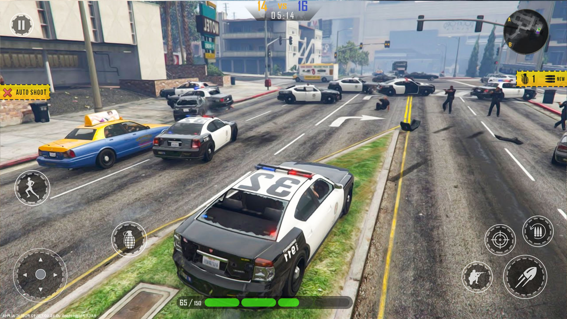 اسکرین شات 2 برنامه Cop Car Simulator: Cop Games