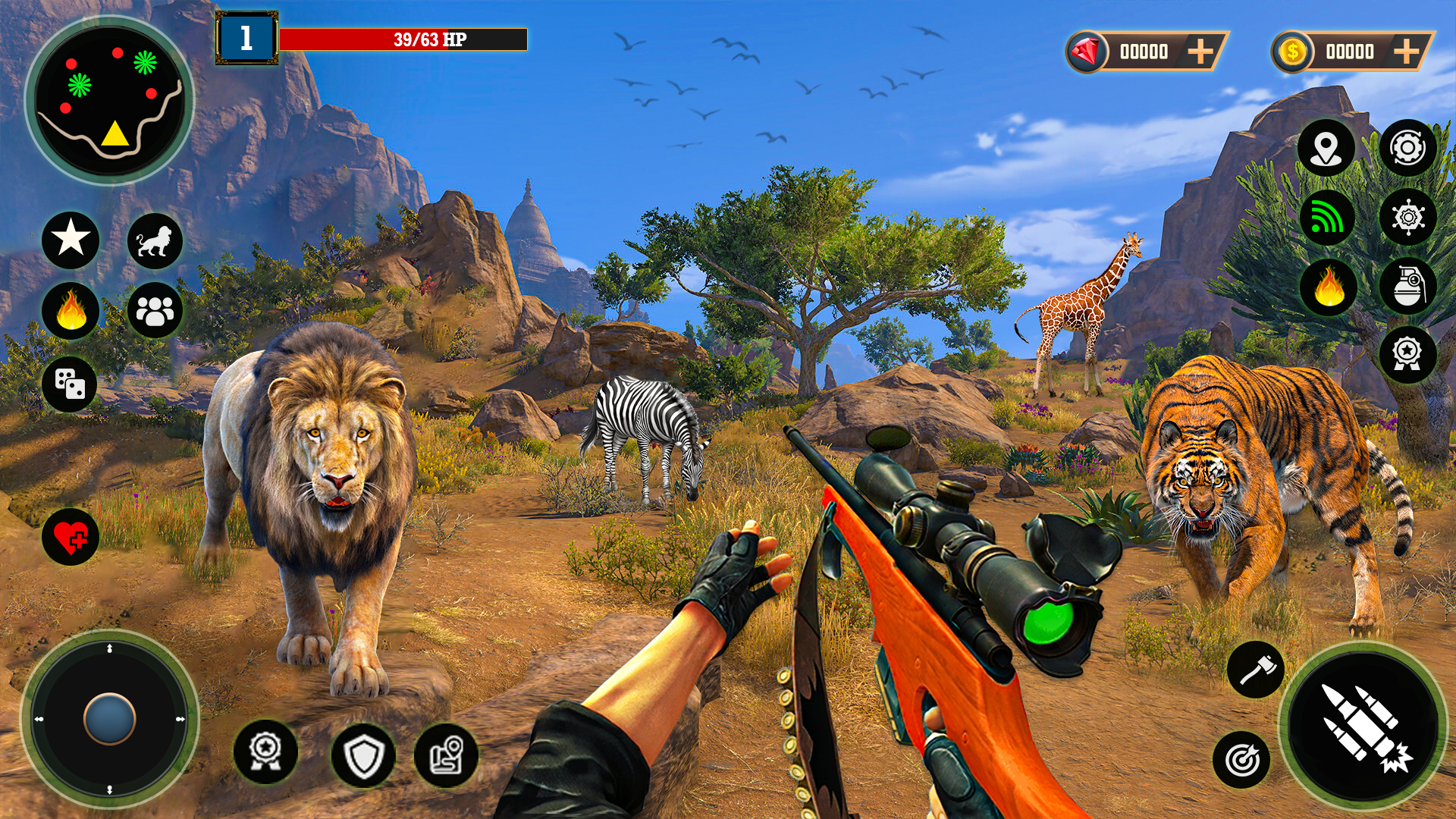 اسکرین شات 4 بازی Deer Hunting Simulator Games