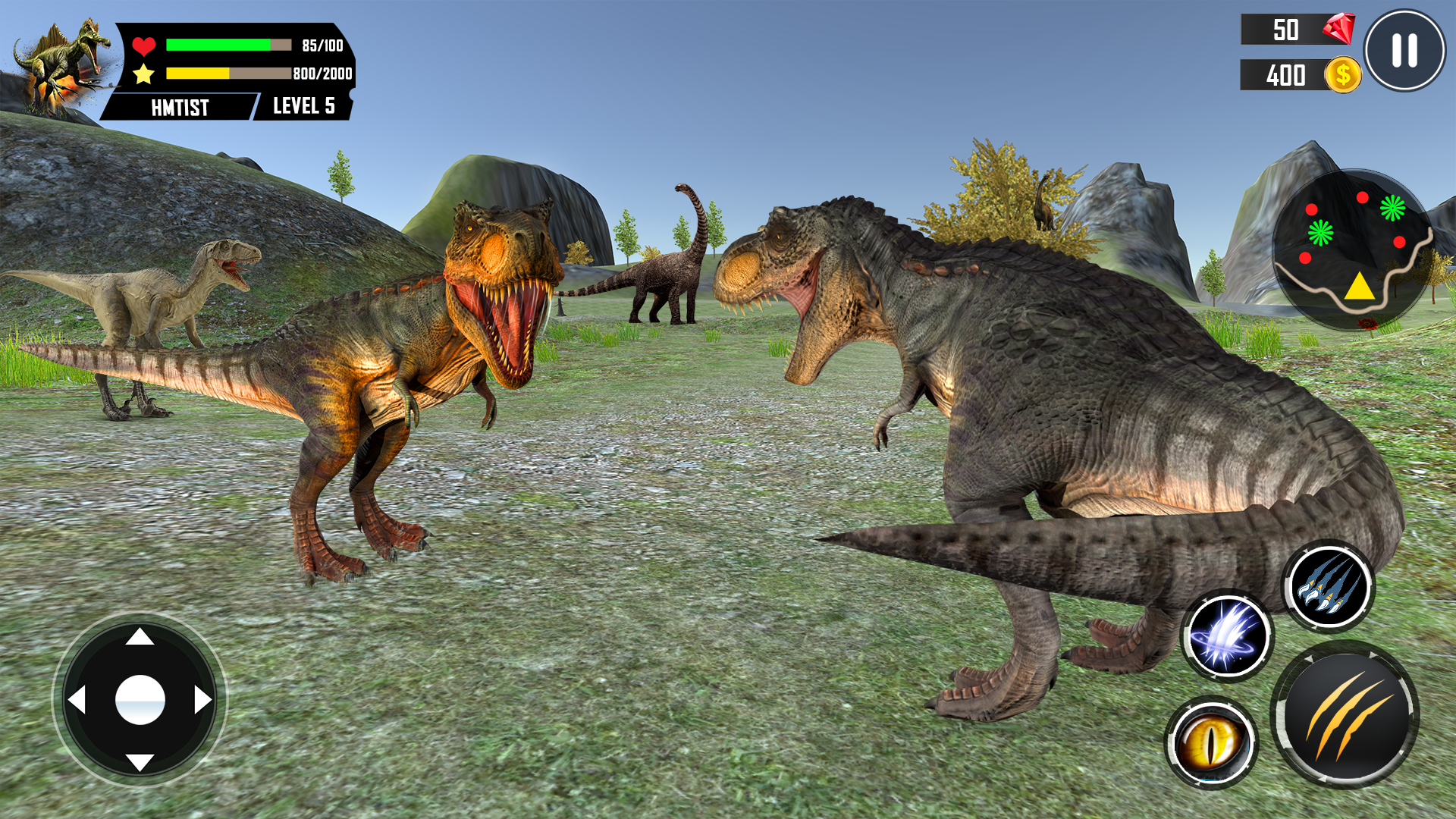اسکرین شات 5 بازی Dinosaur Simulator 3d offline