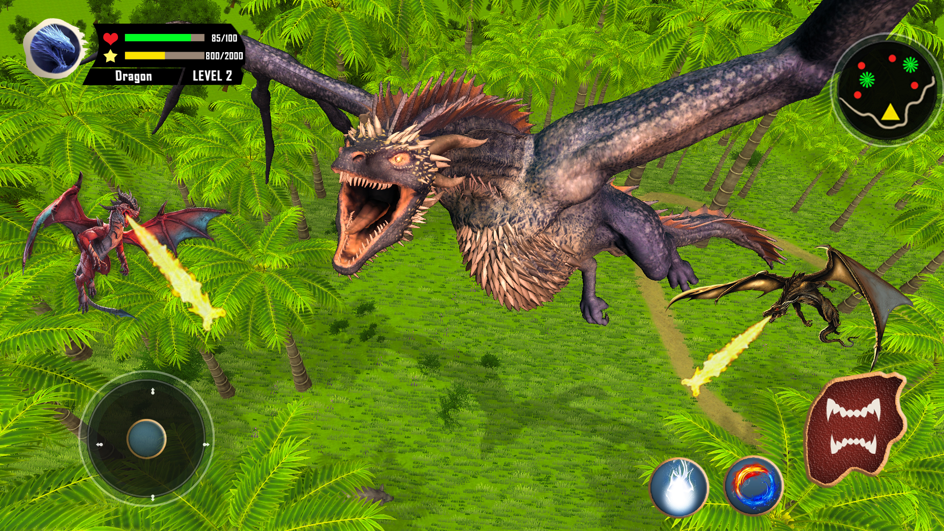 اسکرین شات 4 بازی Flying Dragon Simulator Games