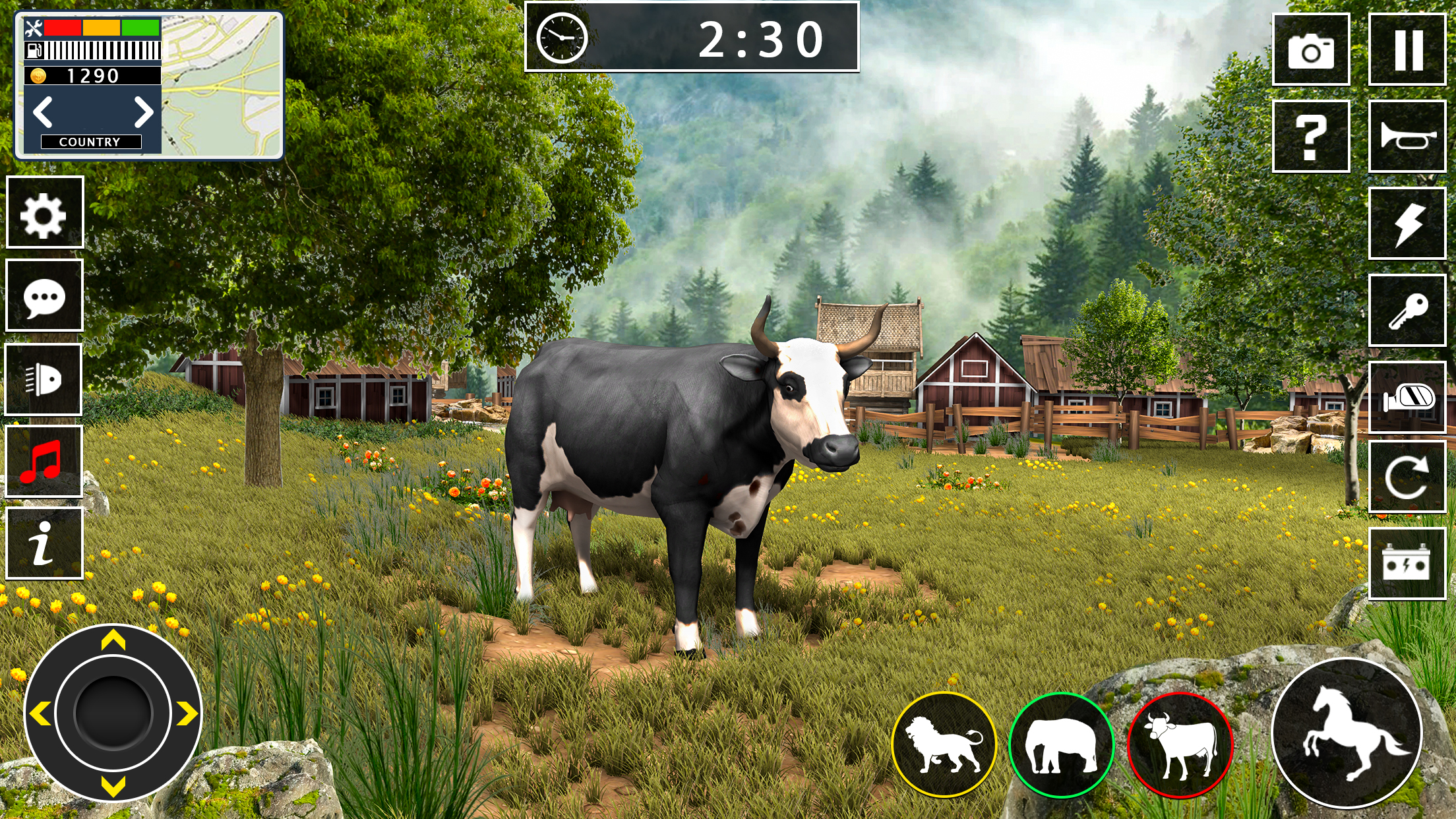 اسکرین شات 7 بازی Animal transport truck games