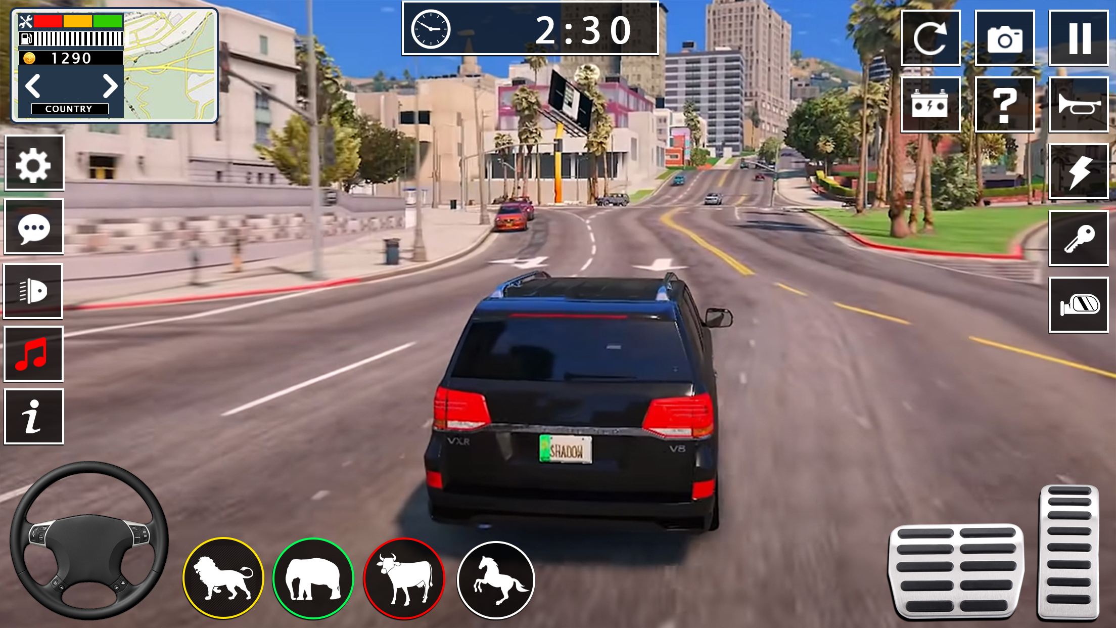 اسکرین شات 5 بازی Animal transport truck games