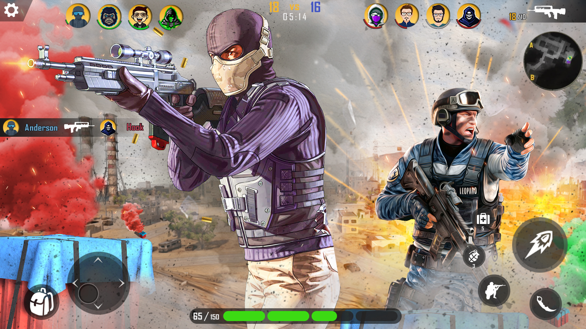 اسکرین شات 4 بازی Gun Games 3d Offline Shooting