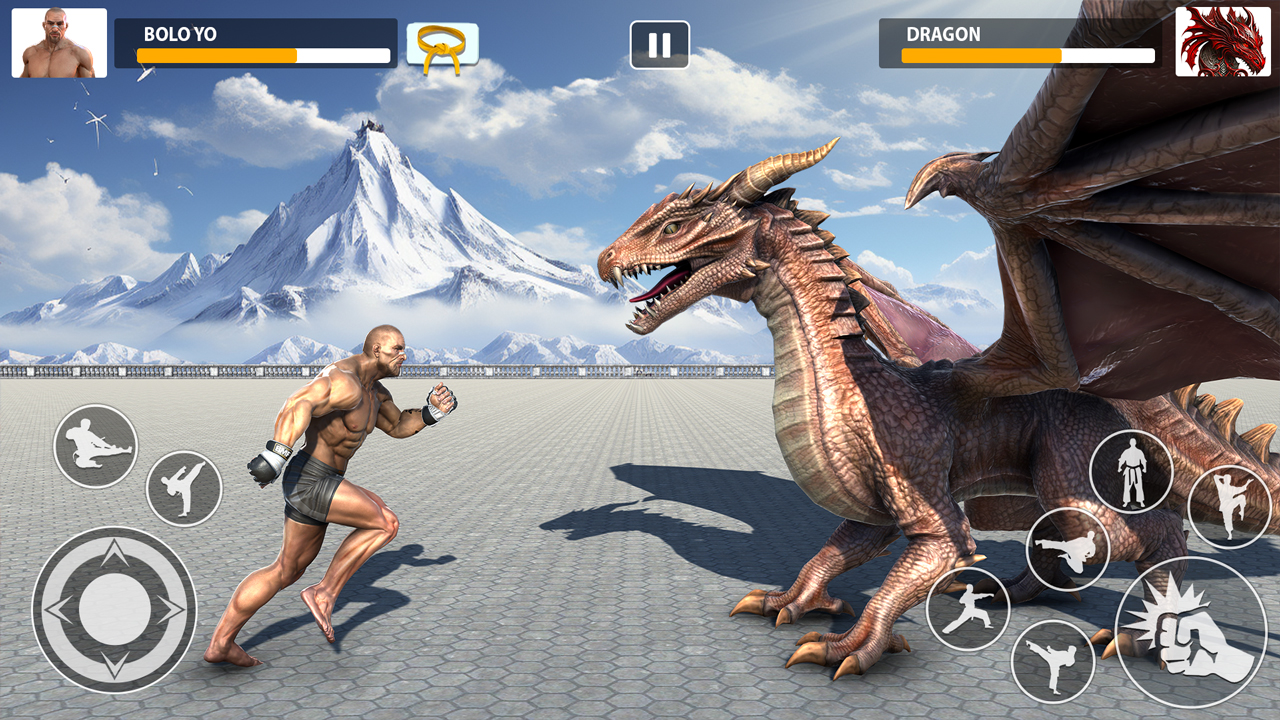 اسکرین شات 3 بازی Karate Fighter Kung Fu Games