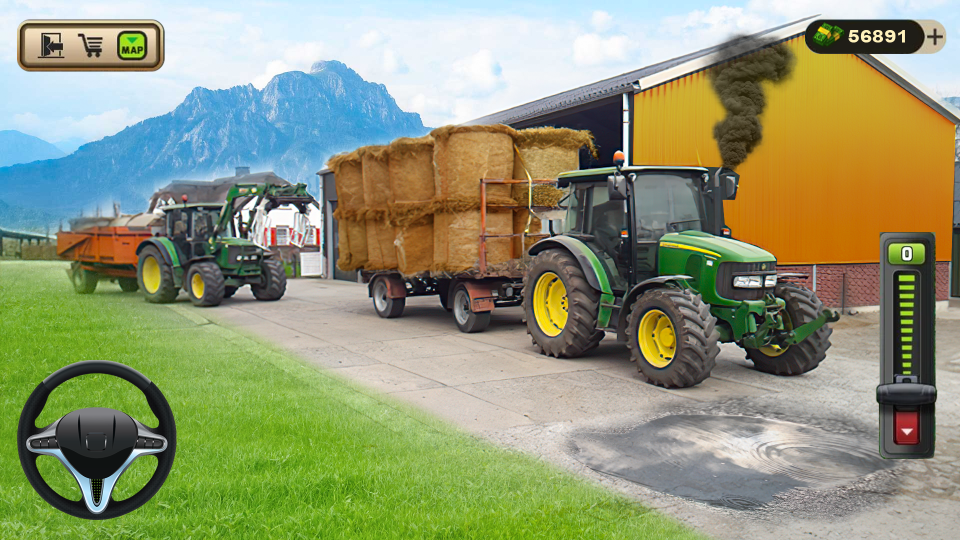اسکرین شات 4 بازی Tractor Trolley Drive Offroad