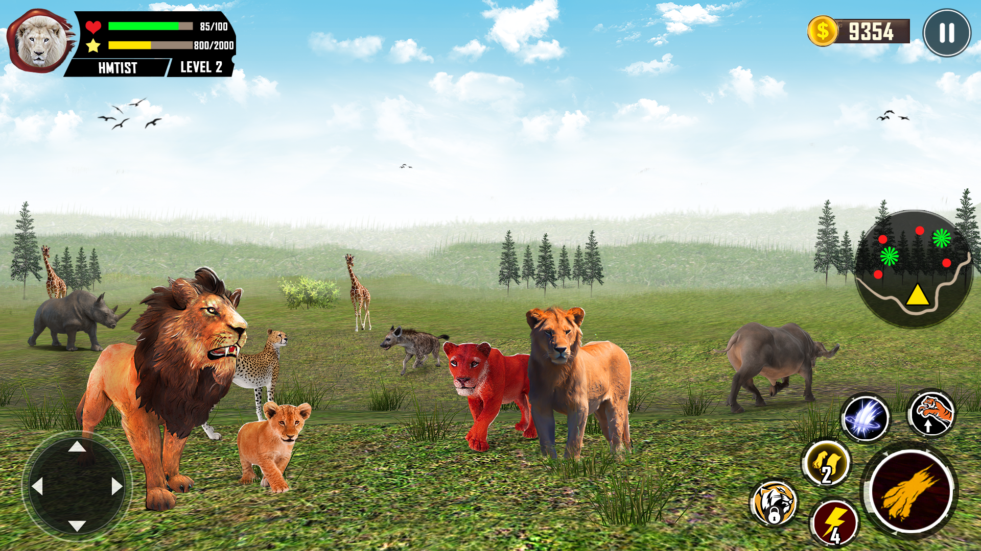 اسکرین شات 1 بازی Lion Family Simulator 3d Games
