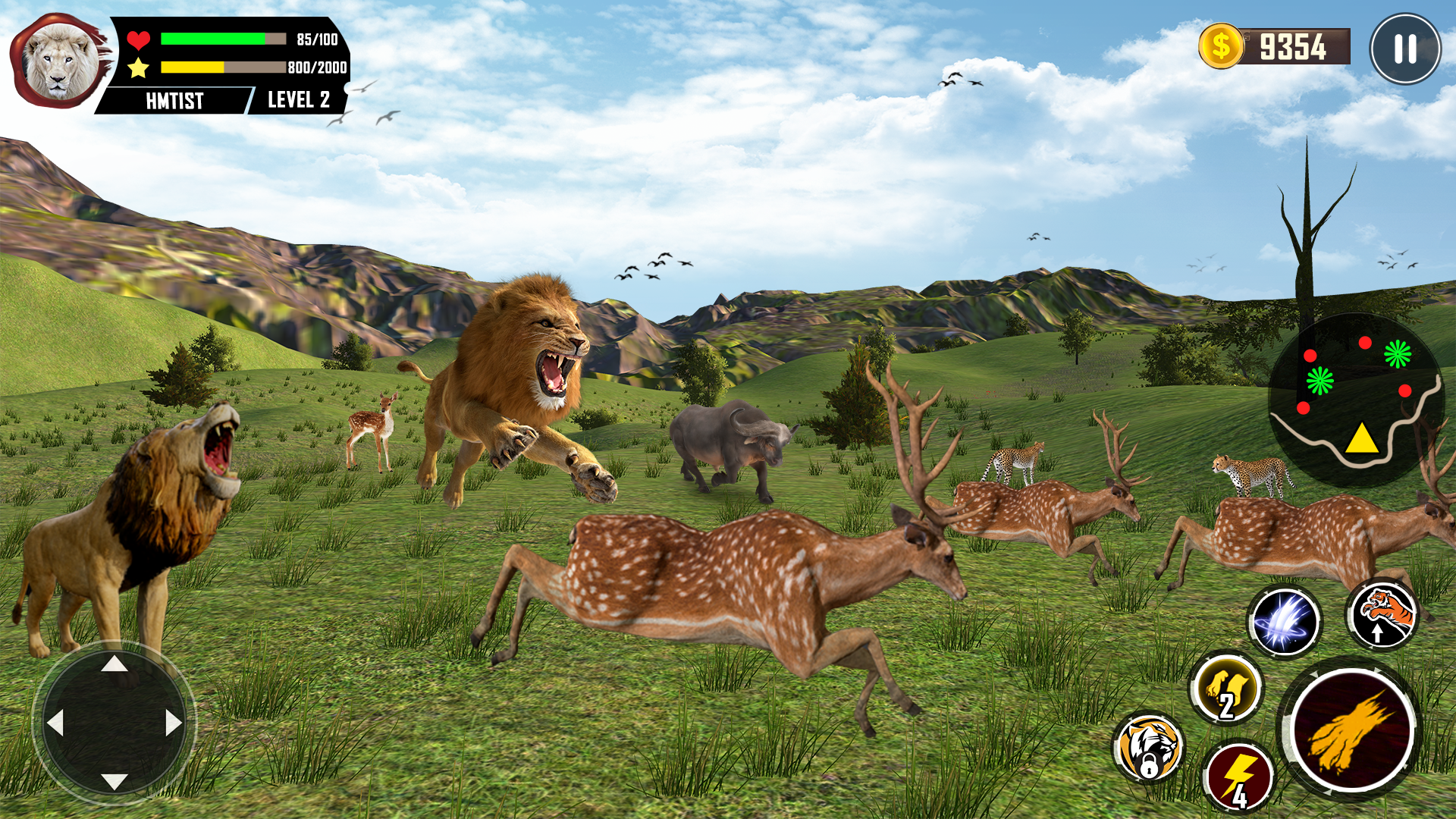 اسکرین شات 2 بازی Lion Family Simulator 3d Games