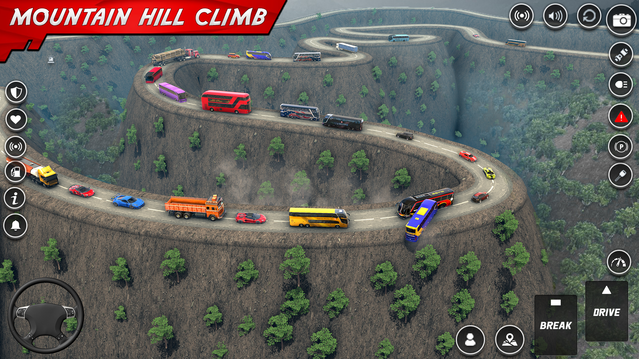 اسکرین شات 1 بازی Offroad Bus Simulator 3d drive