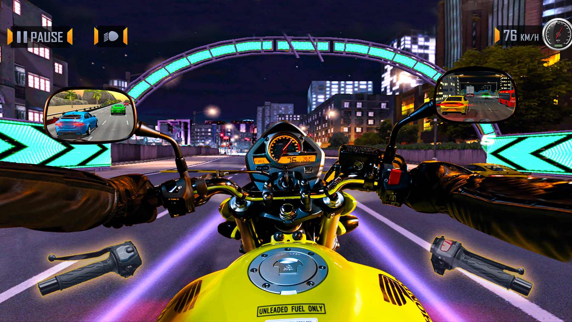 اسکرین شات 4 بازی Motorcycle Game Bike Games 3D