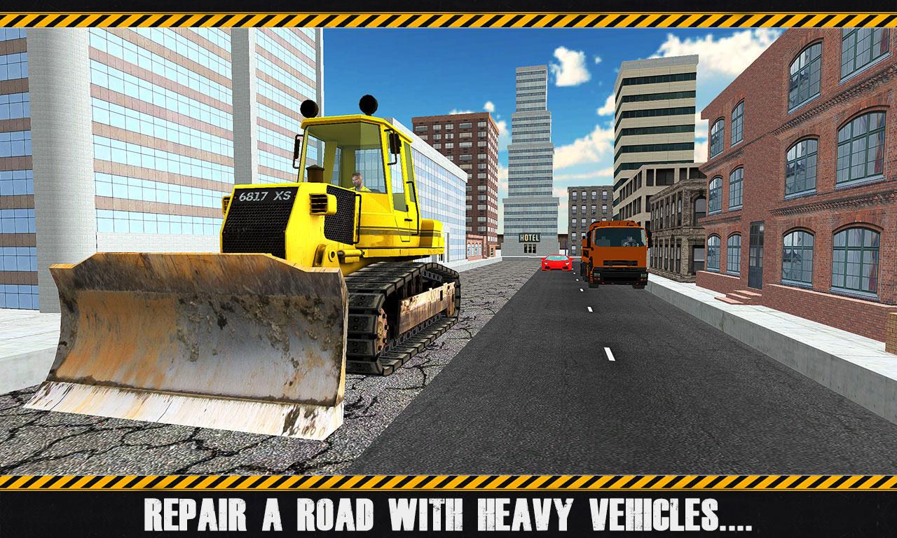 اسکرین شات 1 بازی 3d city construction simulator