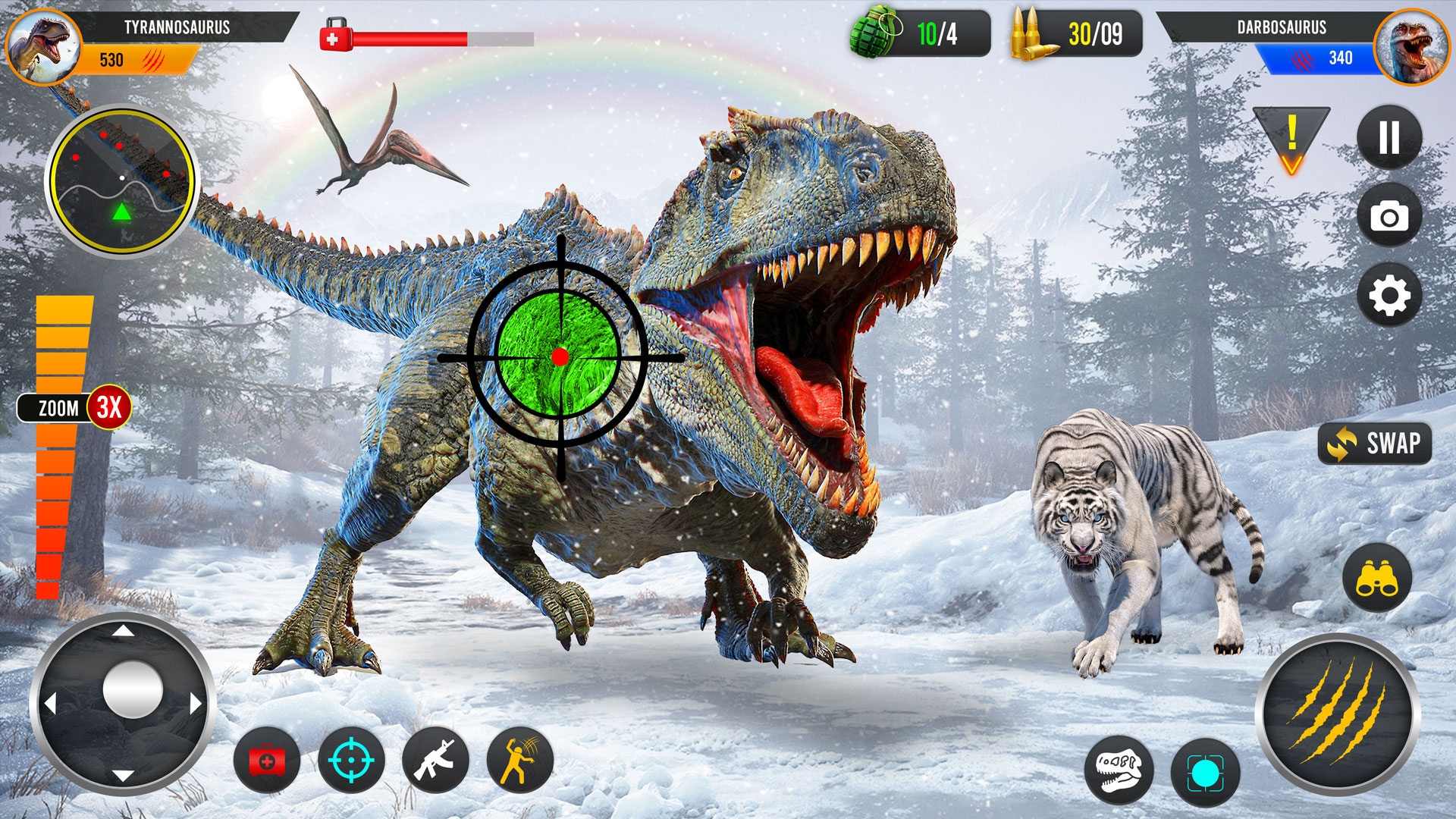 اسکرین شات 1 بازی Wild Dino Animal Hunting Games