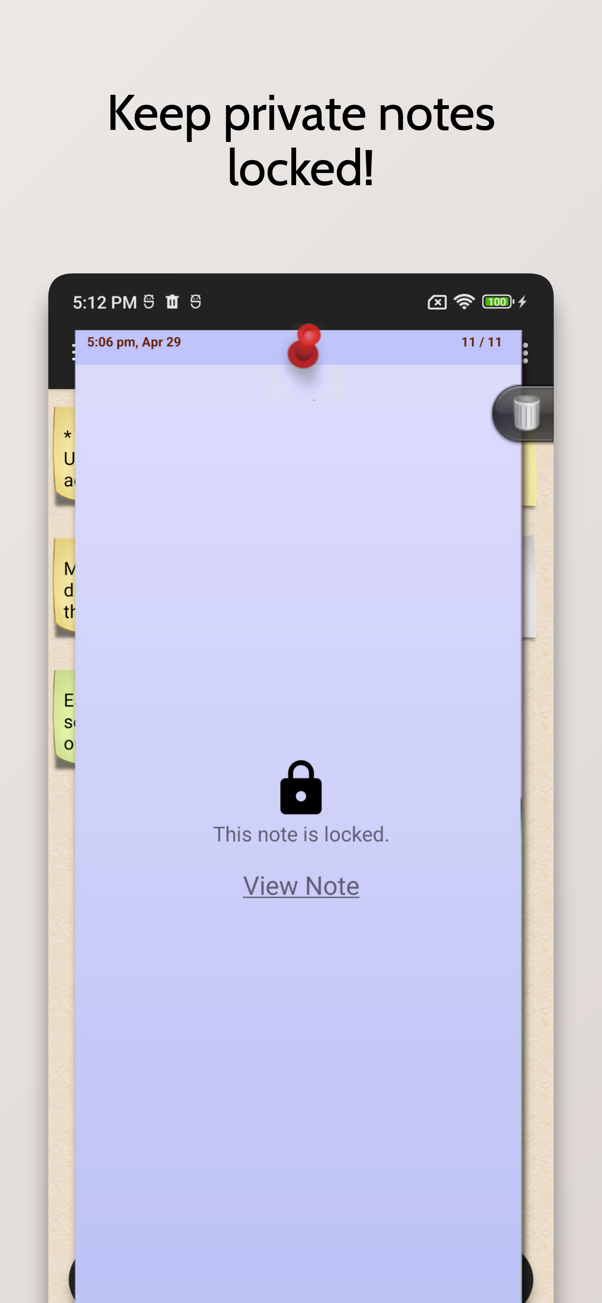اسکرین شات برنامه Sticky Notes ! 5