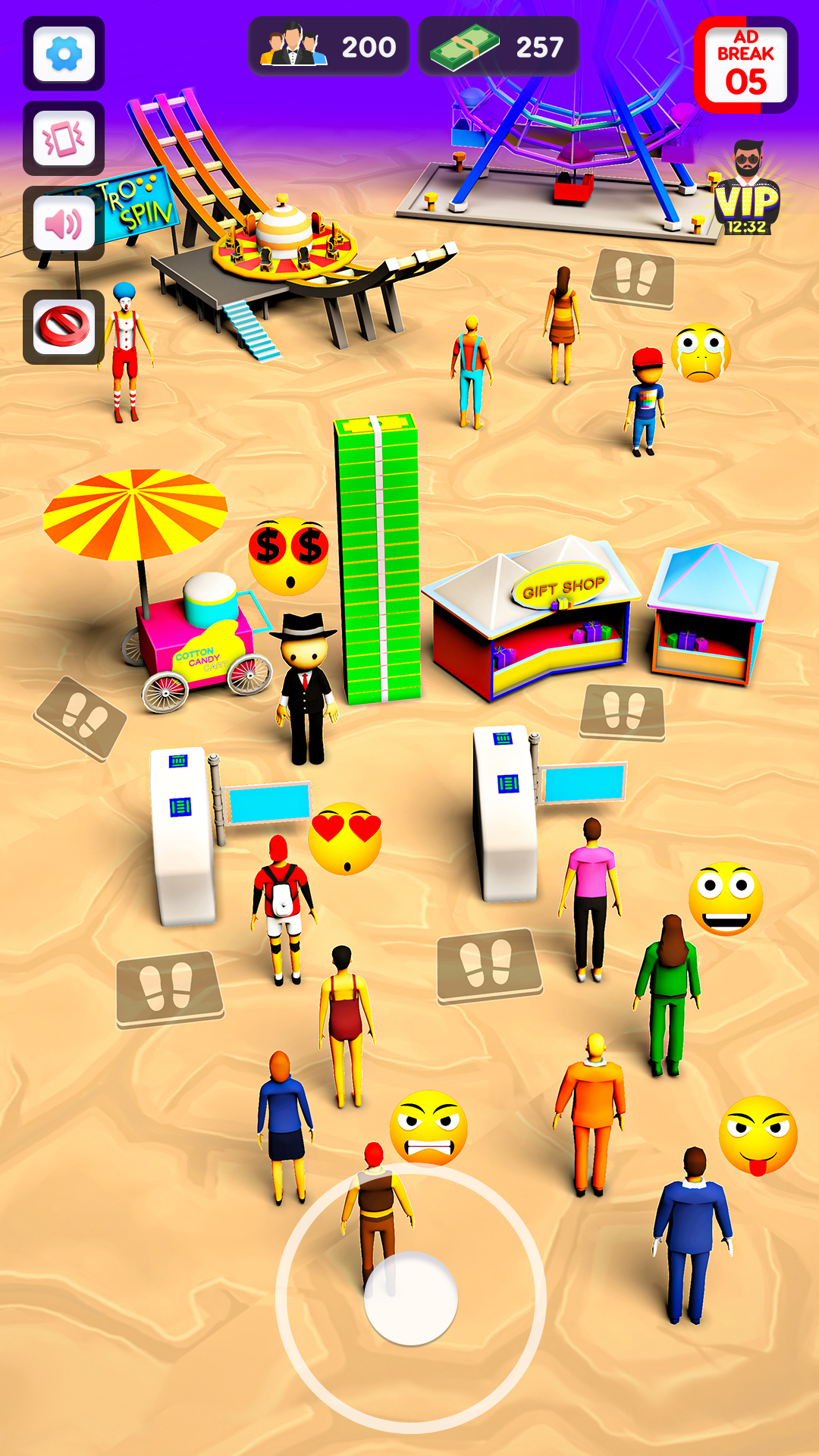 اسکرین شات 1 بازی Tourist Island Tycoon Games