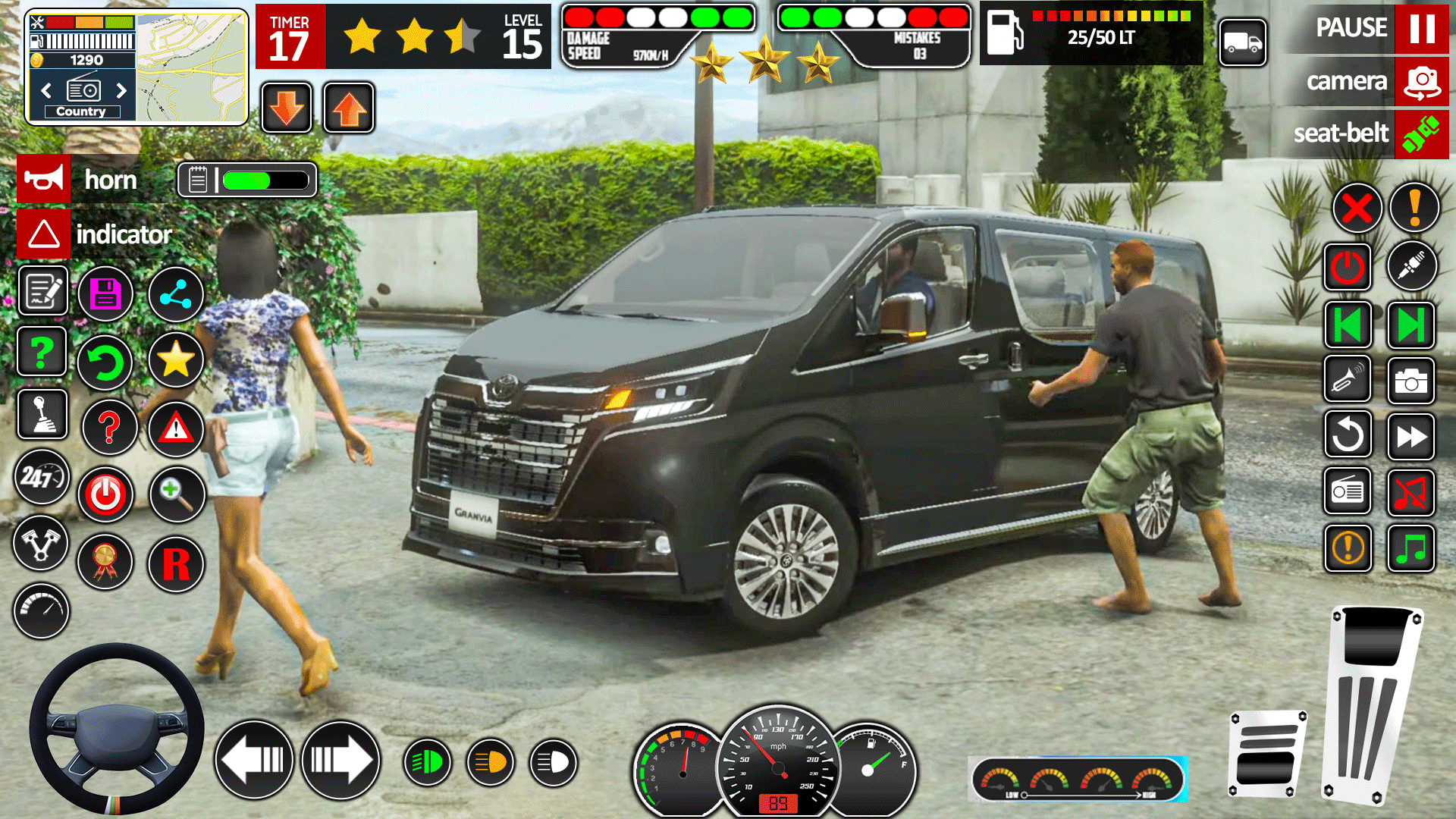 اسکرین شات 1 بازی Real Taxi Car Driving Cab Game