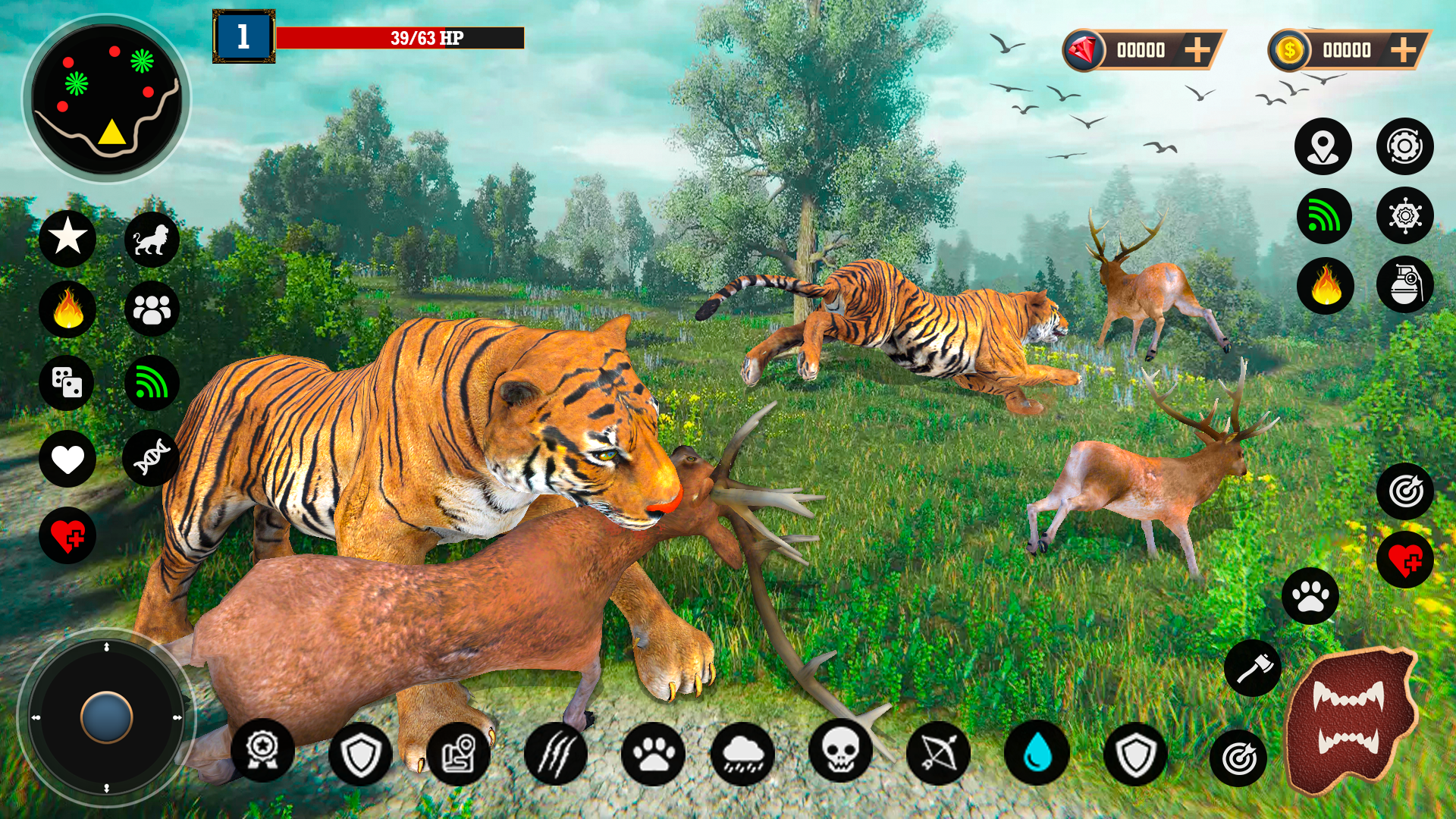 اسکرین شات 1 بازی Tiger Simulator 3D Animal Game
