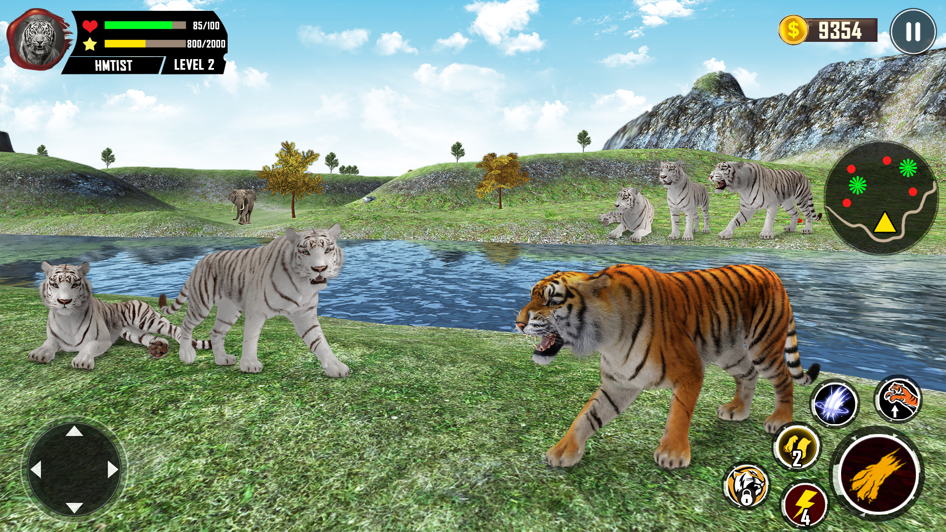 اسکرین شات 4 بازی Wild Tiger Simulator 3D Games