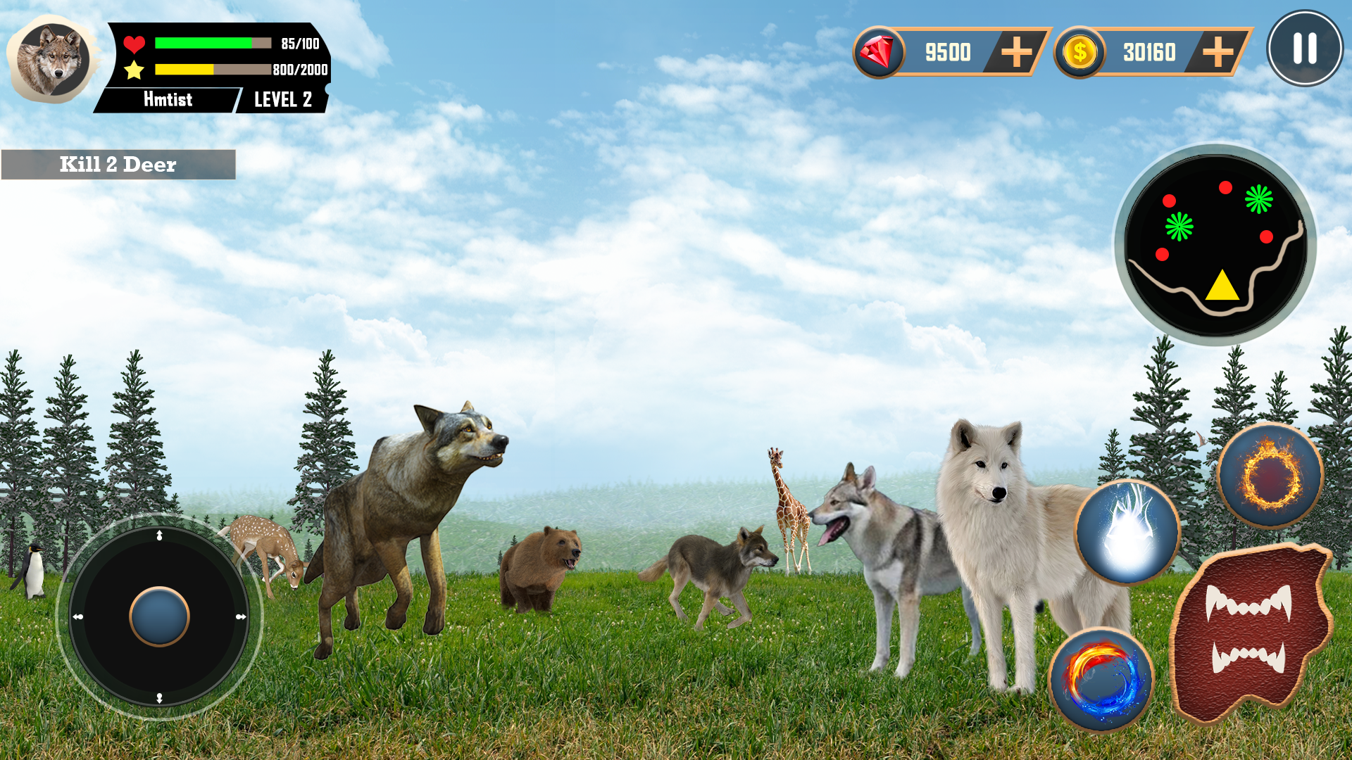 اسکرین شات 7 بازی Wild Wolf Simulator Games