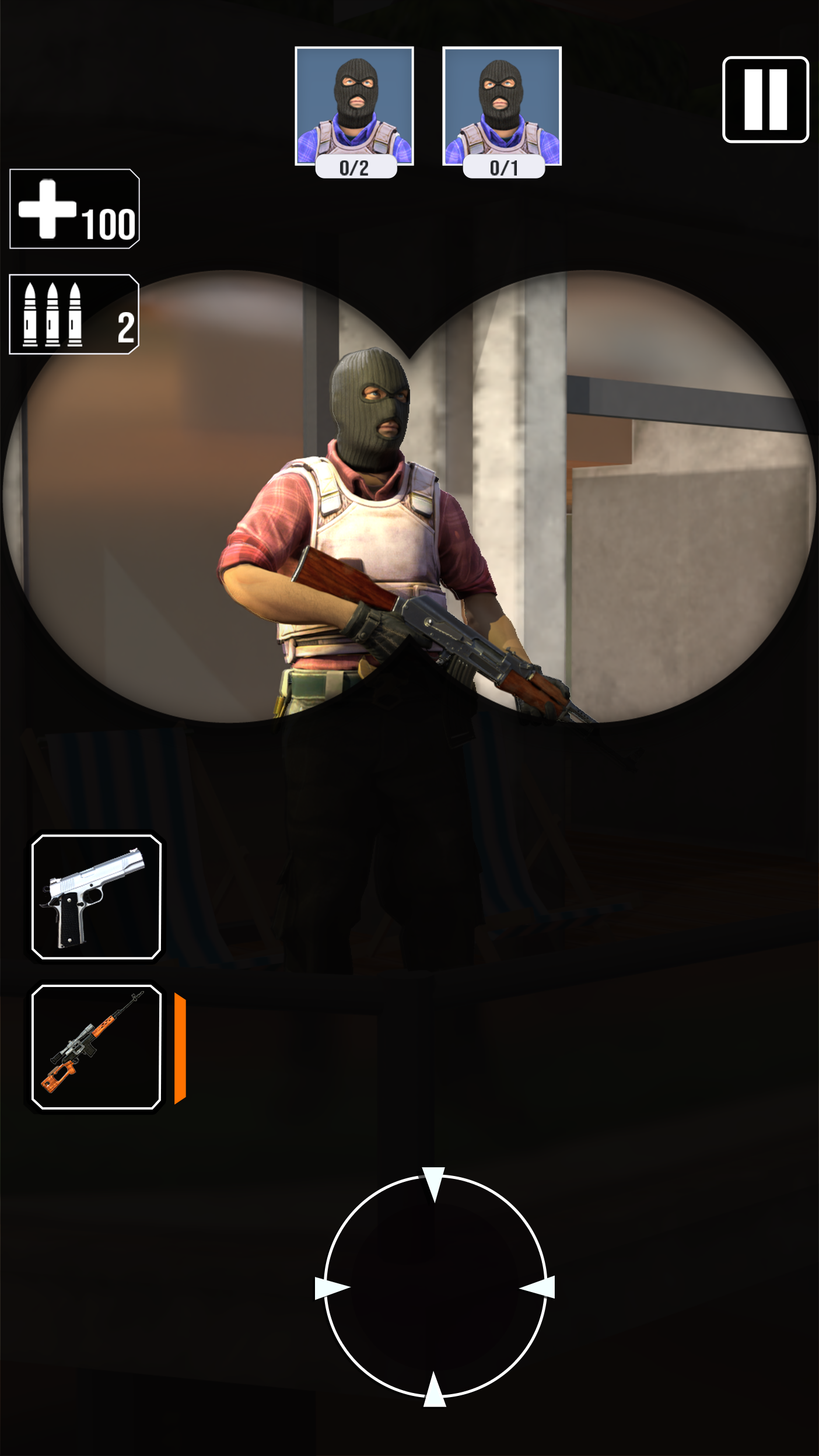 اسکرین شات 7 بازی Agent Hitman Gun Shooting Game