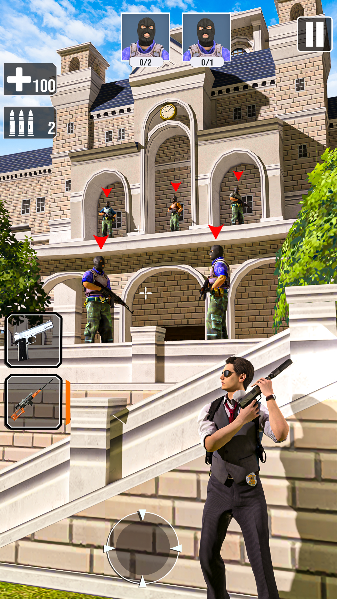 اسکرین شات 4 بازی Agent Hitman Gun Shooting Game