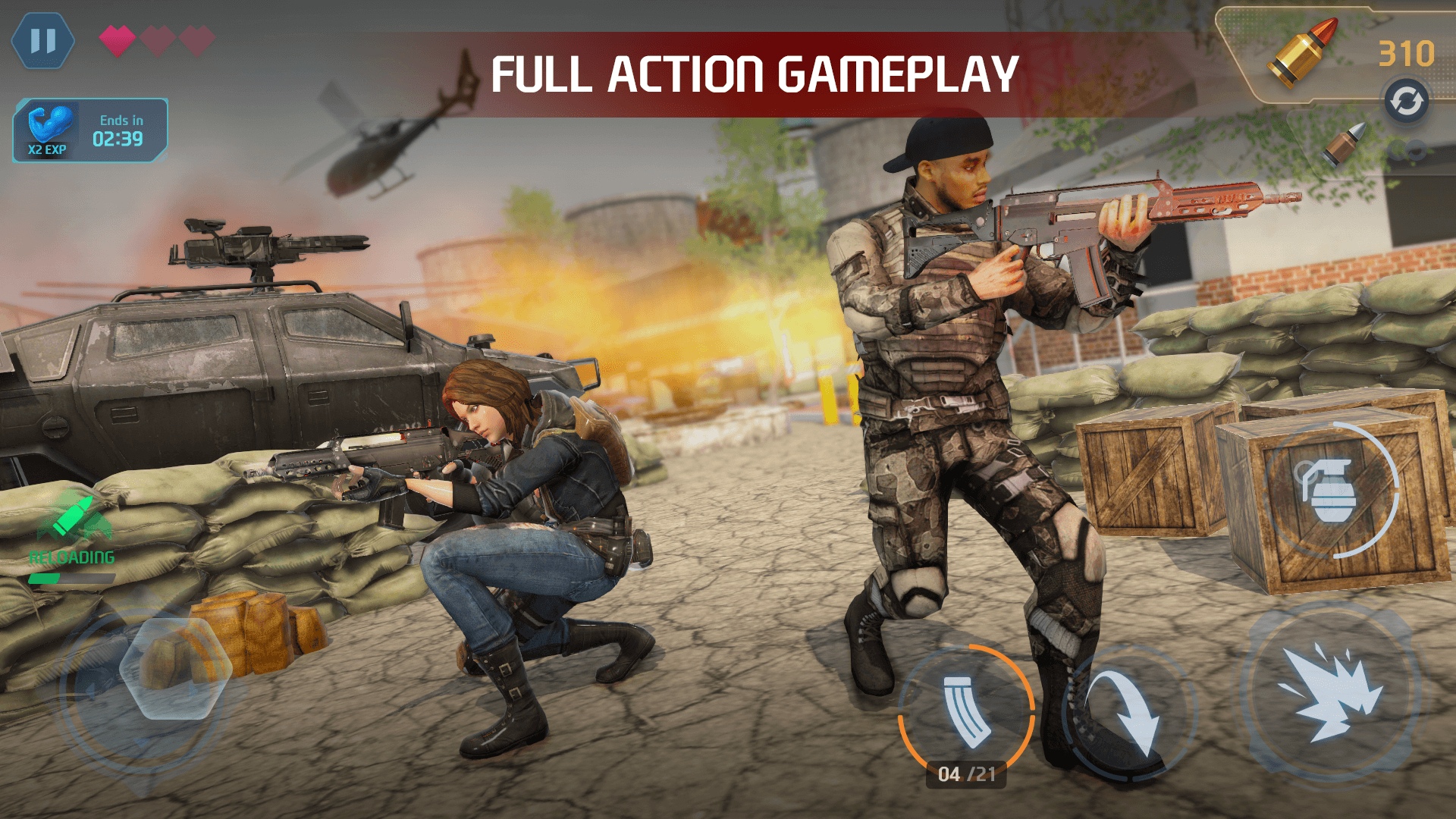 اسکرین شات 4 بازی Cover Shooter : Offline Game