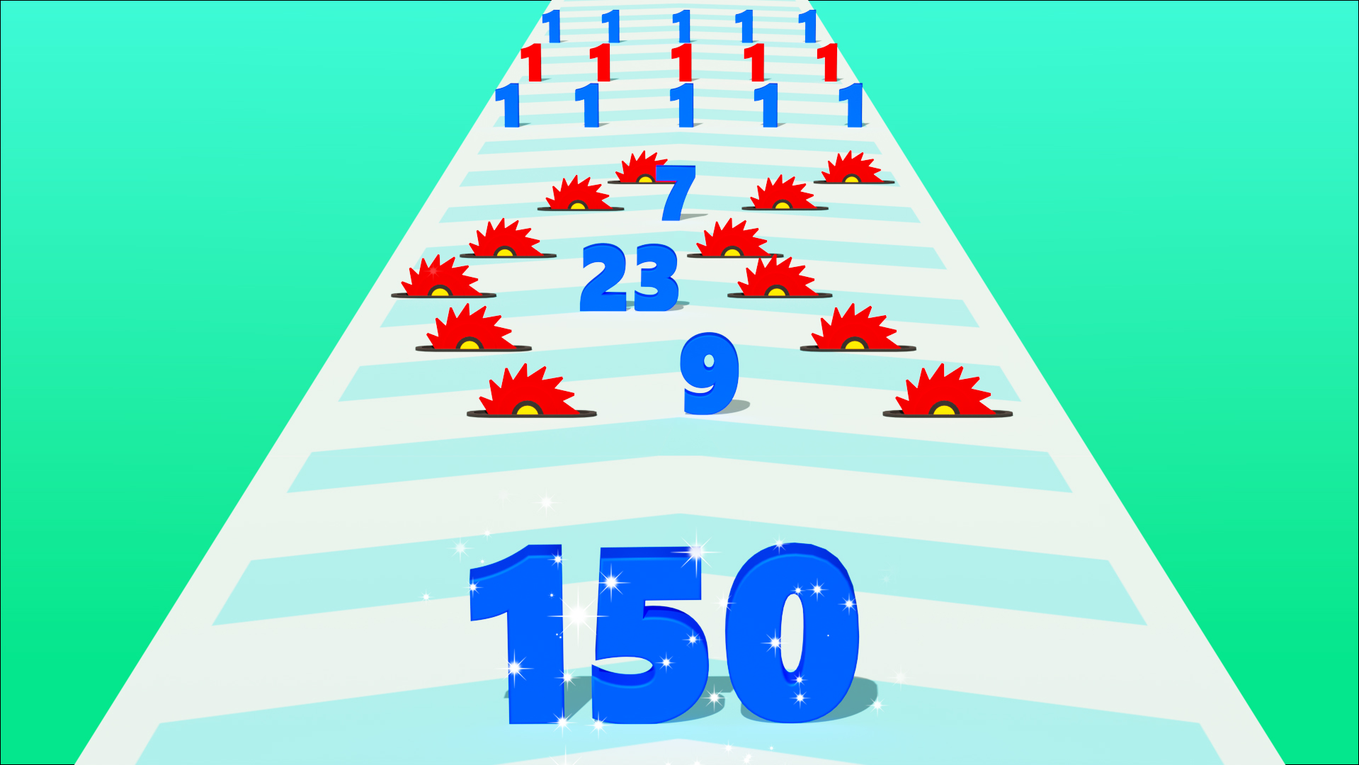 اسکرین شات 4 بازی Numbers Madness Run Merge Game