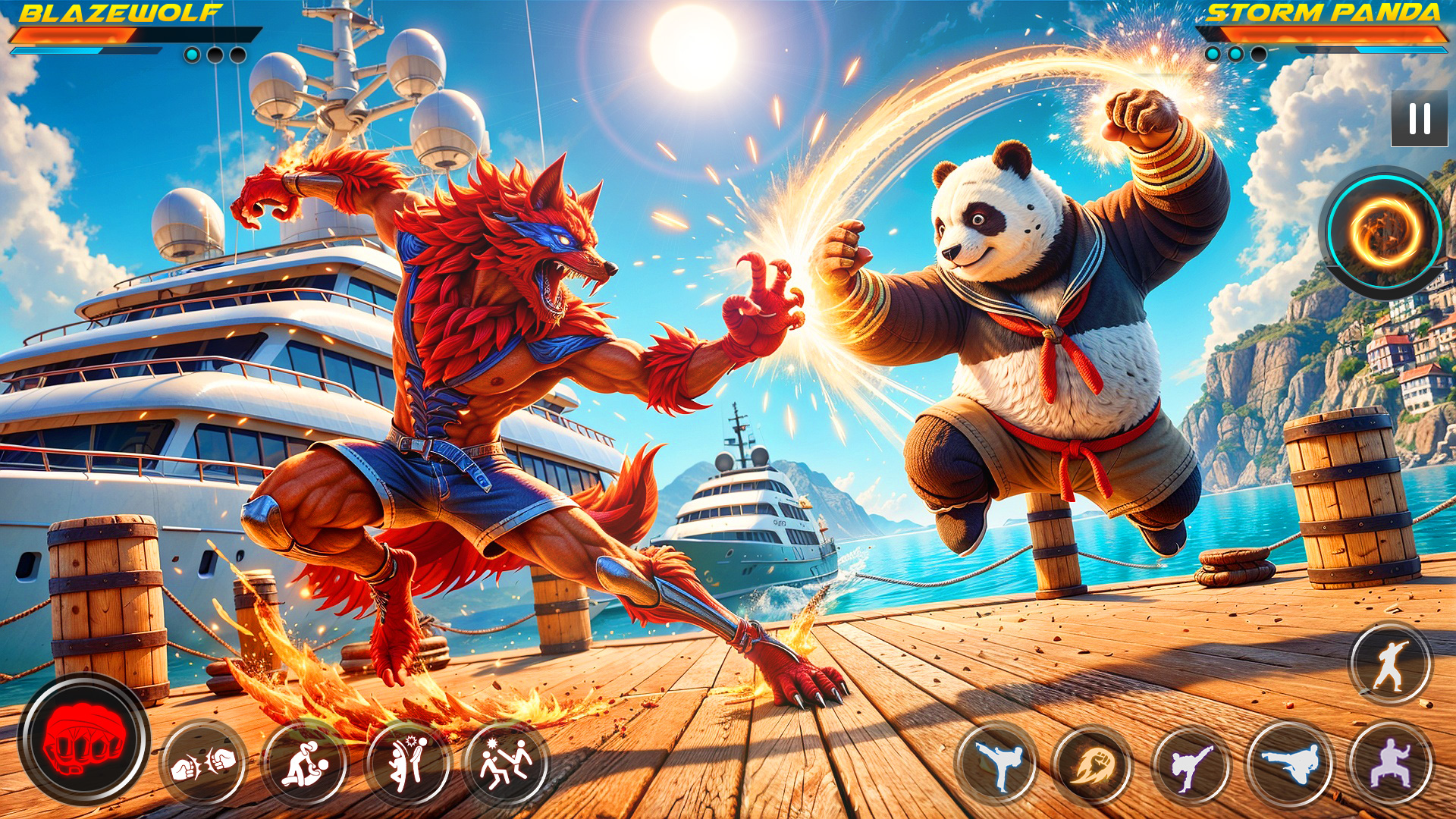 اسکرین شات 2 بازی Arena Champions: Fighting Game