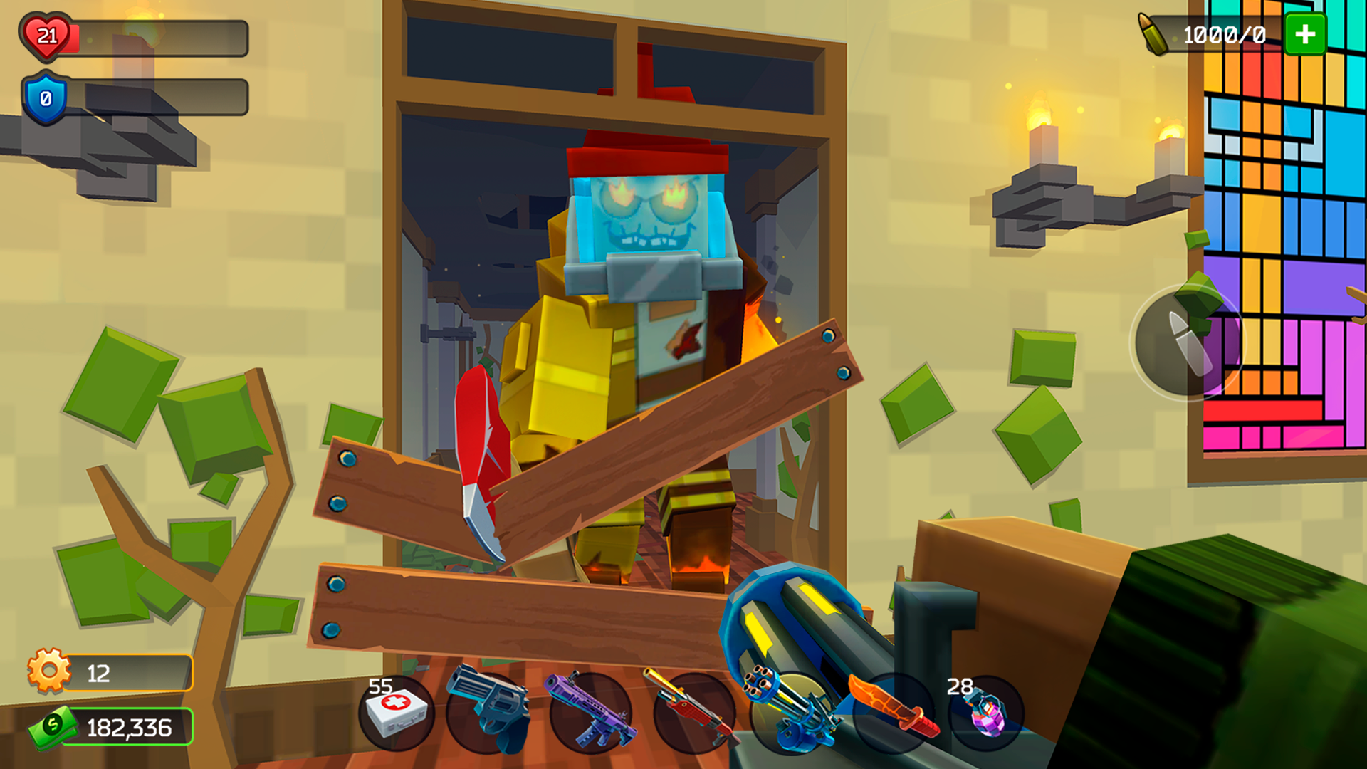 اسکرین شات 8 بازی Pixel Combat: Zombies Strike