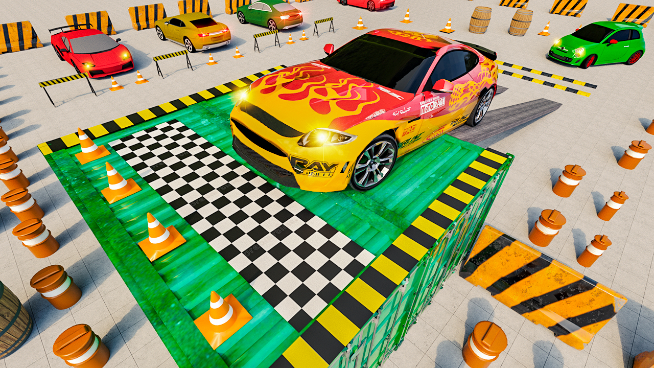 اسکرین شات 5 بازی City Car Driving Parking Games