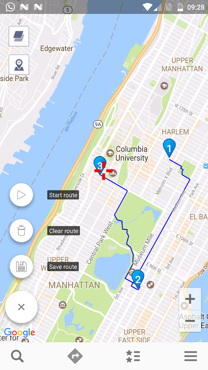 اسکرین شات 2 برنامه Fake GPS Location: Joystick and Routes
