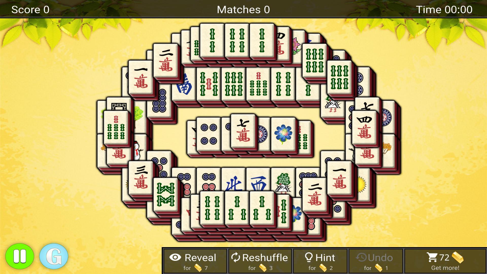 اسکرین شات 1 بازی Mahjong