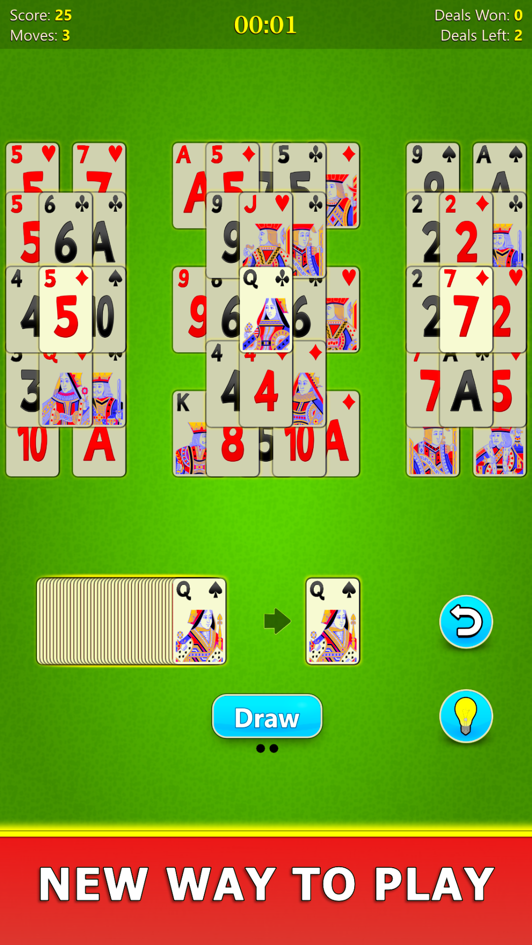 اسکرین شات 5 بازی Pyramid Solitaire Mobile