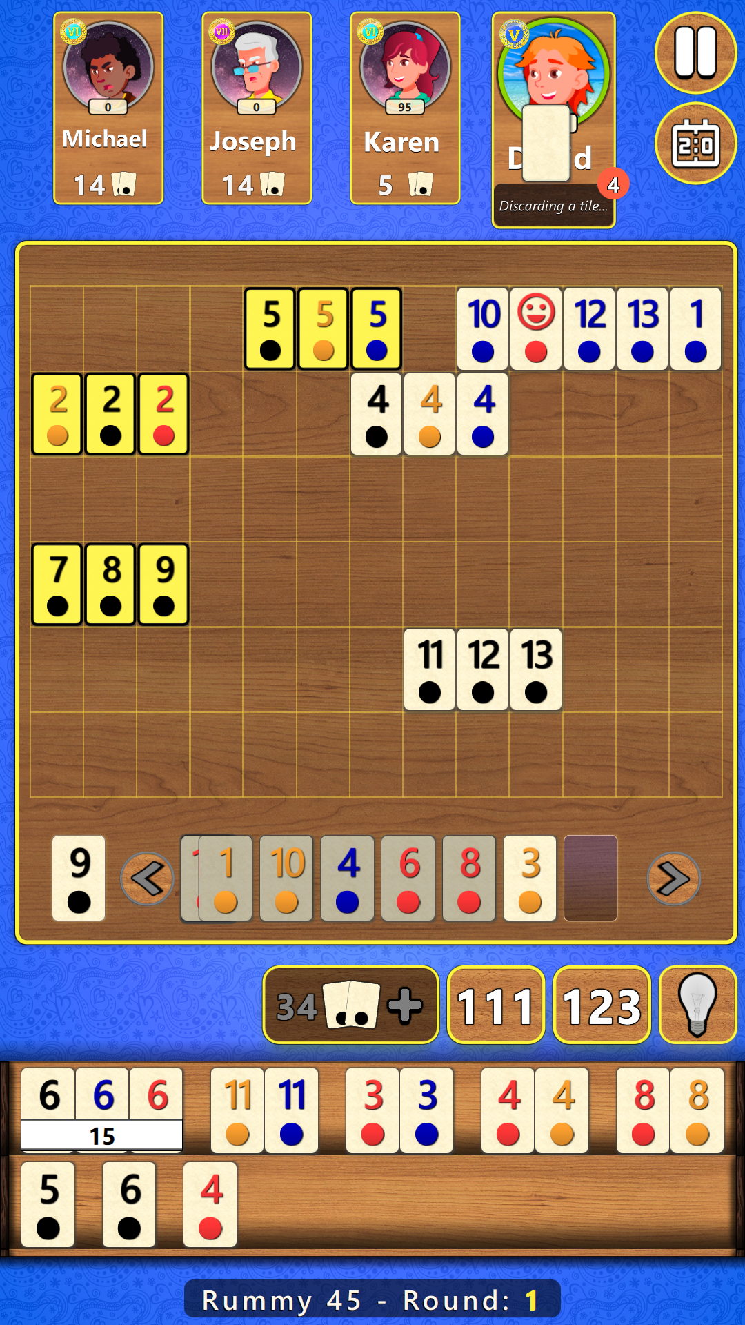 اسکرین شات 6 بازی Remmy 4 in 1 Board Game