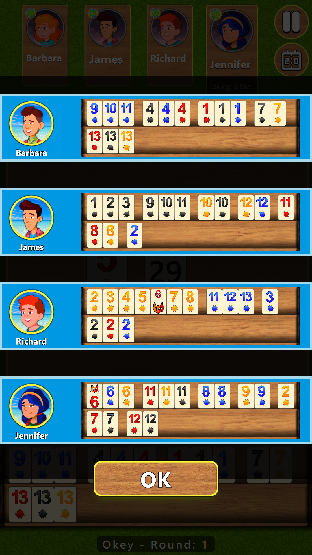 اسکرین شات 5 بازی Remmy 4 in 1 Board Game