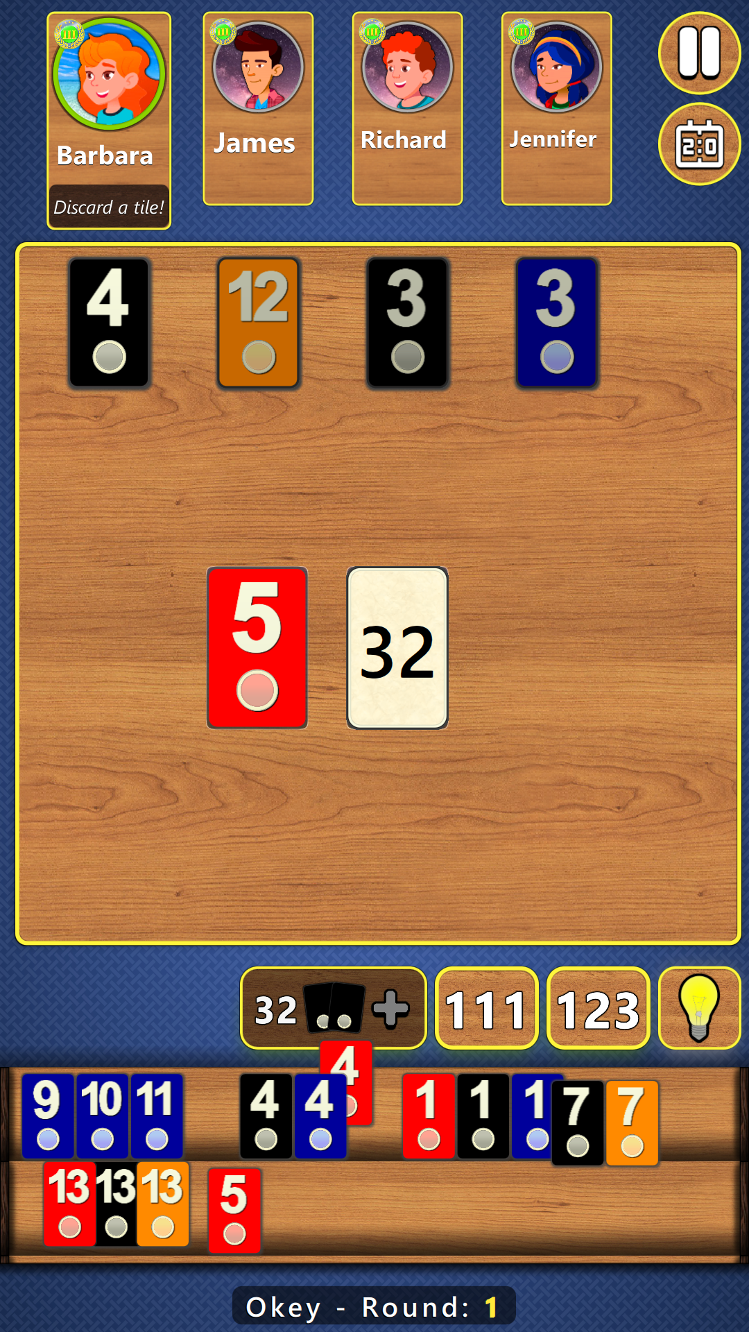 اسکرین شات 4 بازی Remmy 4 in 1 Board Game