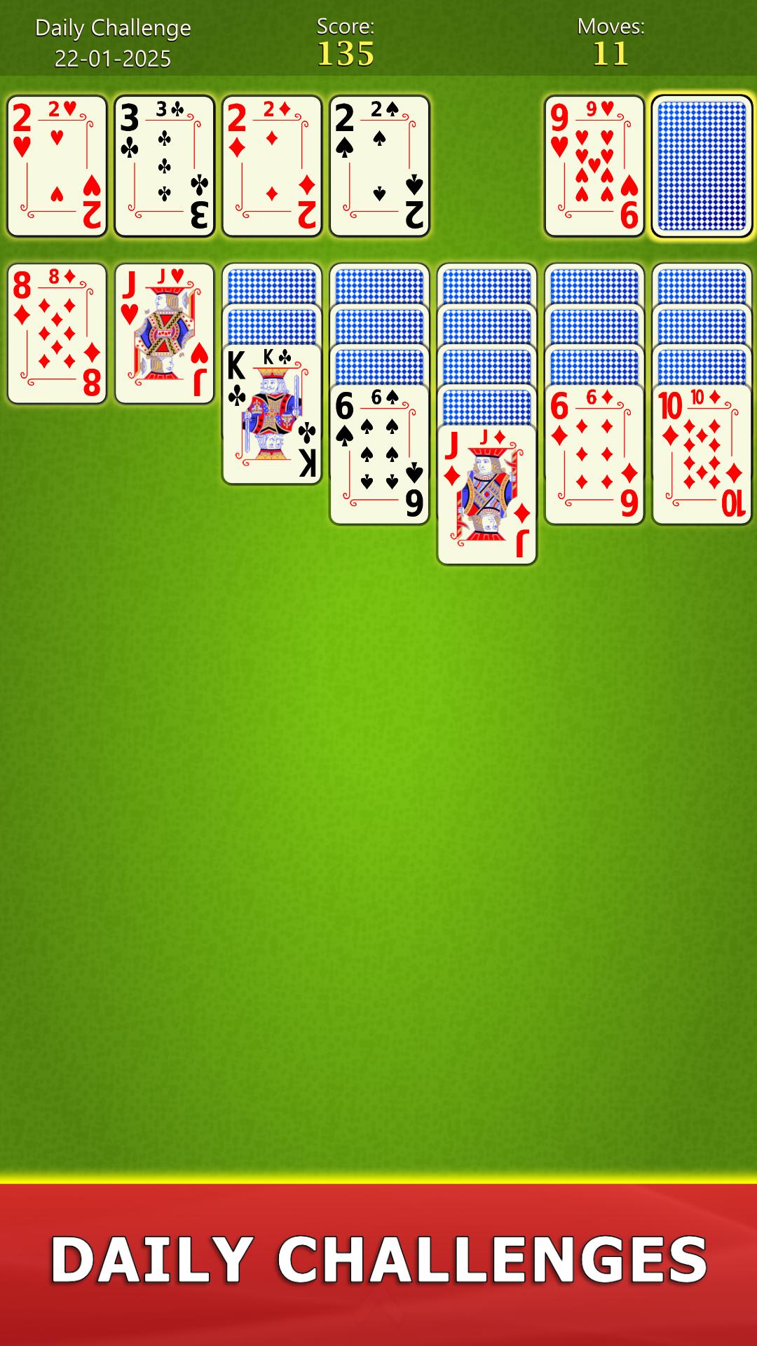 اسکرین شات 5 بازی Solitaire Mobile