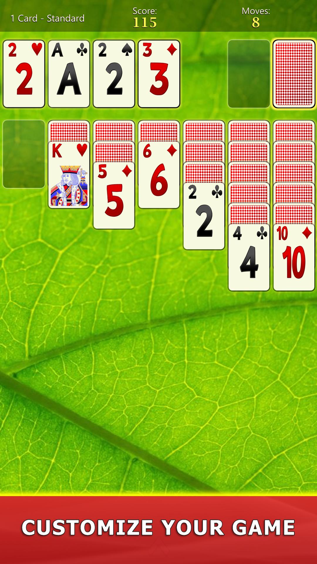 اسکرین شات 2 بازی Solitaire Mobile