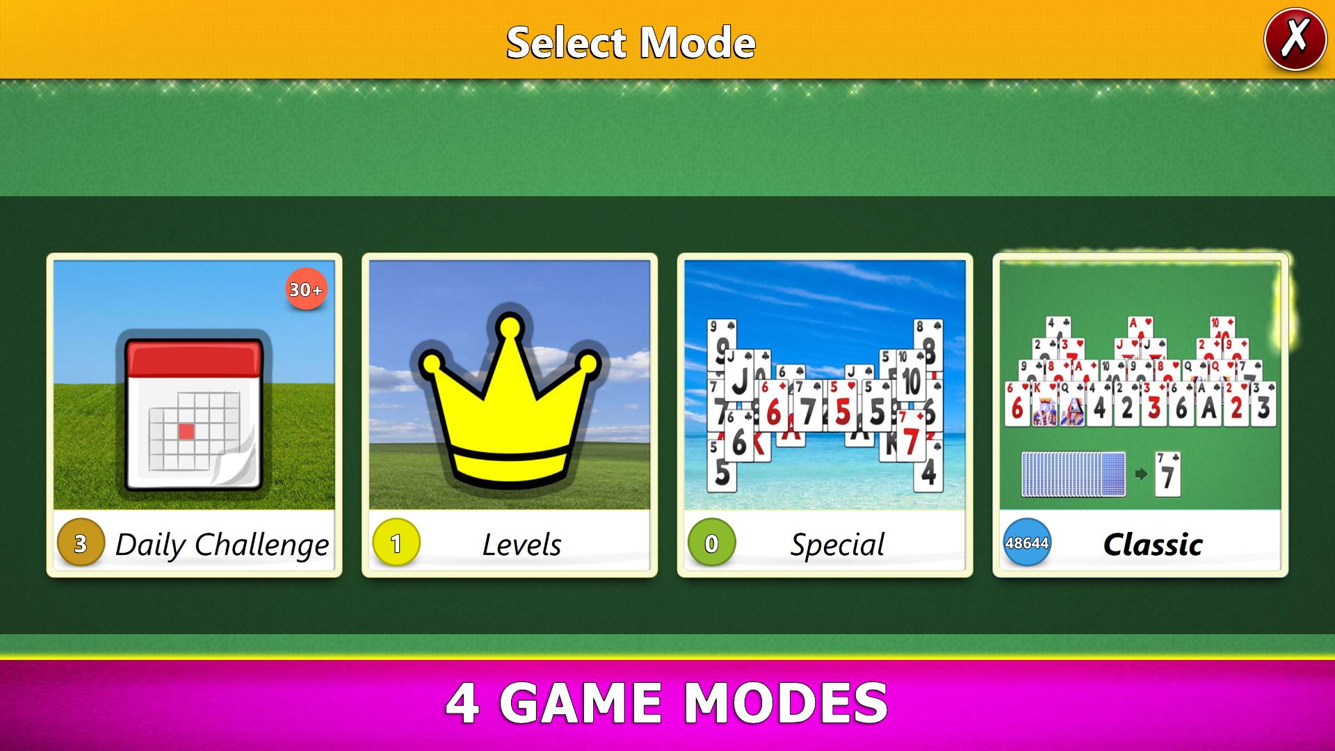 اسکرین شات 2 بازی TriPeaks Solitaire Mobile