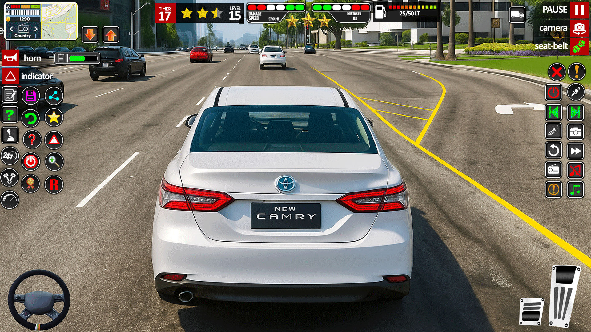 اسکرین شات 2 بازی Modern Driving School Car Game