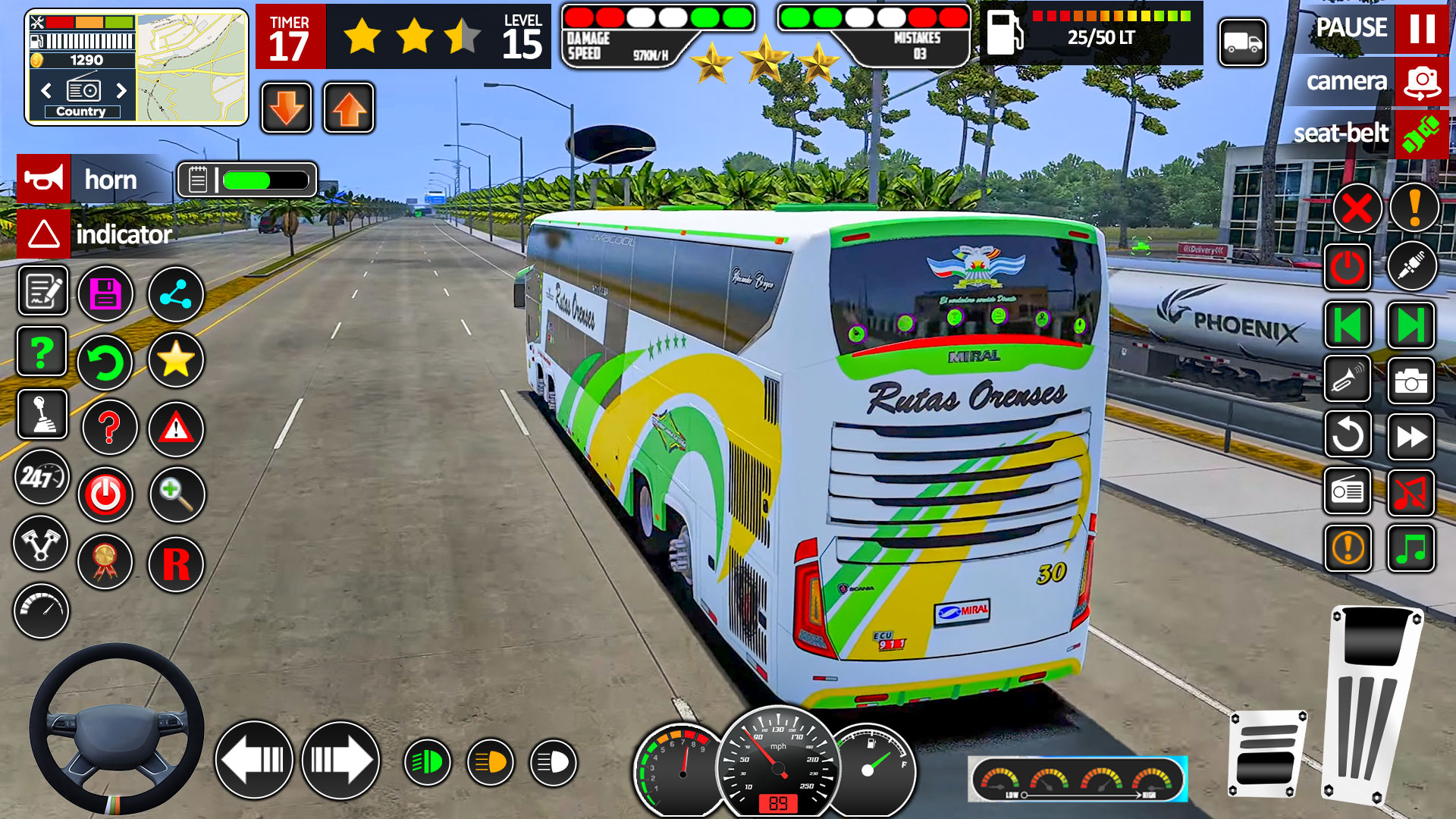 اسکرین شات 5 بازی Real Bus Drive Coach Bus Game