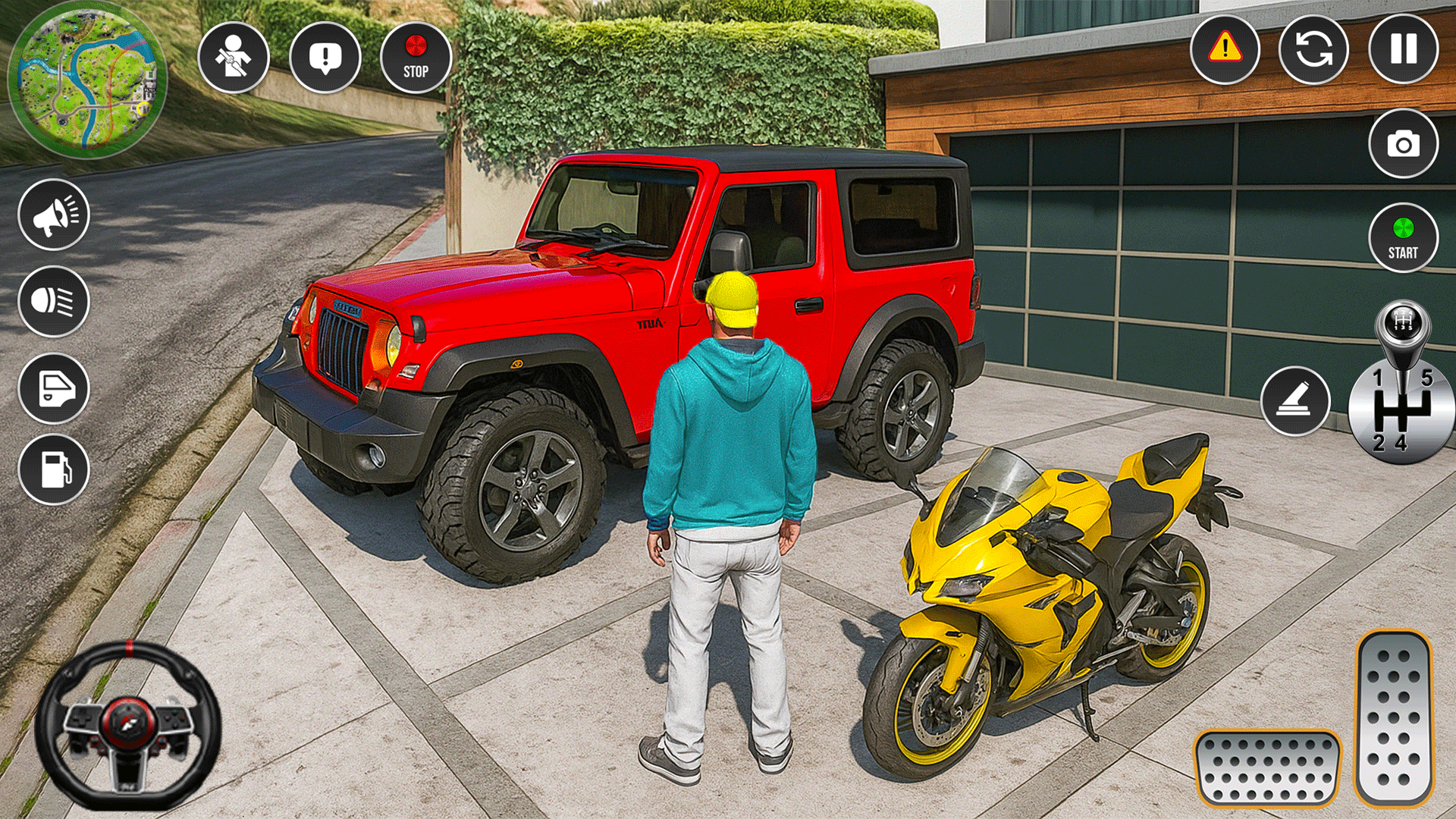 اسکرین شات 1 بازی SUV Jeep Offroad Jeep Games