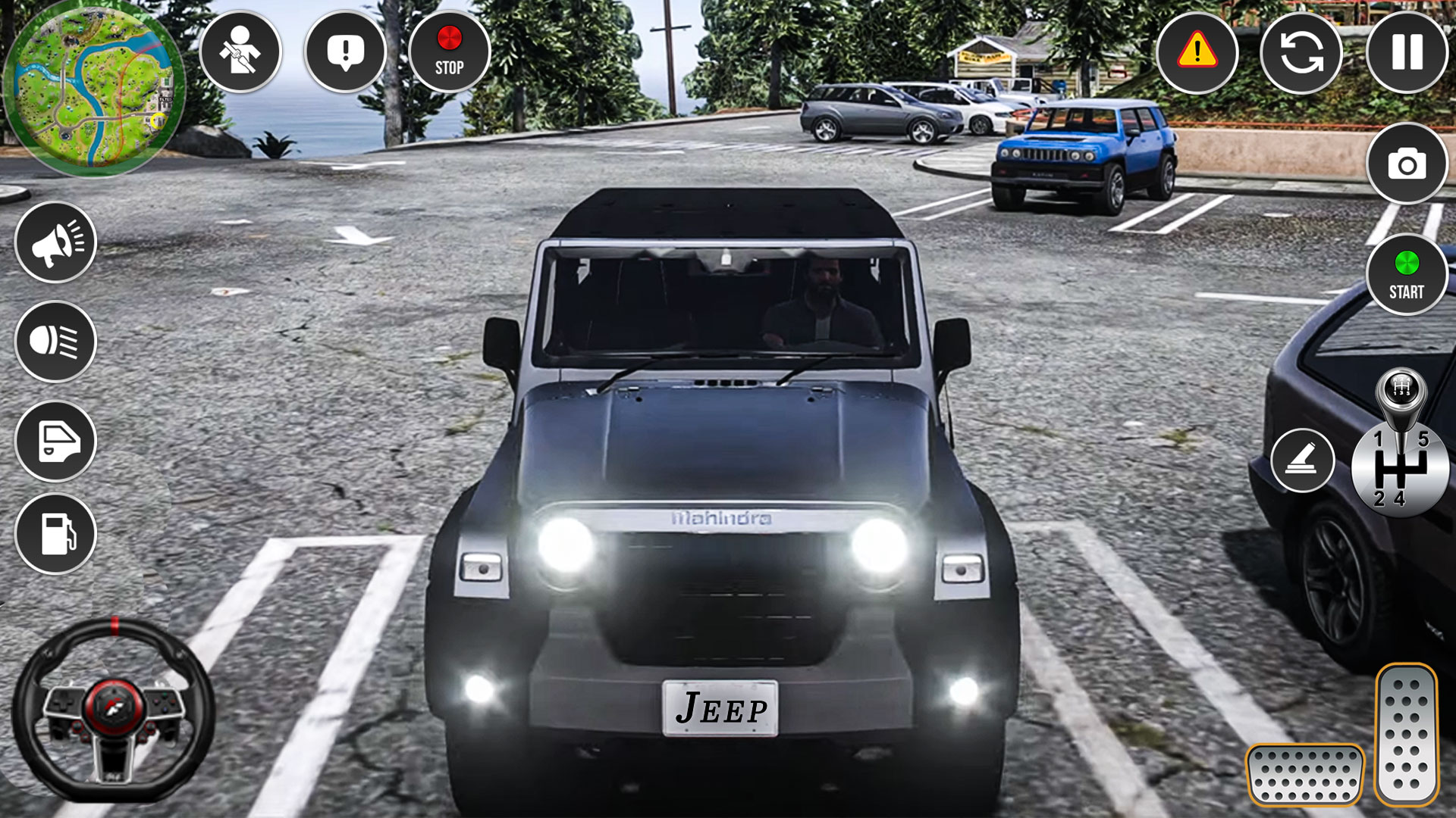 اسکرین شات 6 بازی SUV Jeep Offroad Jeep Games