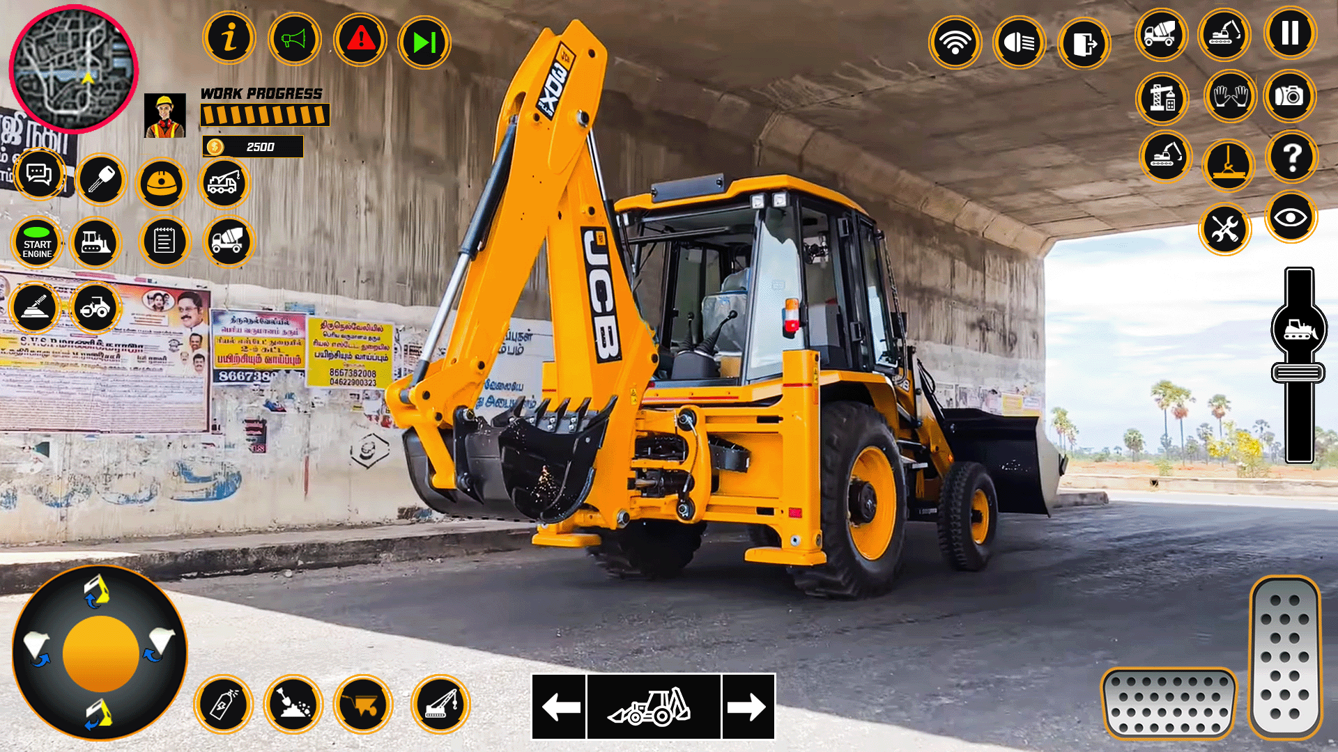 اسکرین شات 7 بازی JCB Games Backhoe Simulator